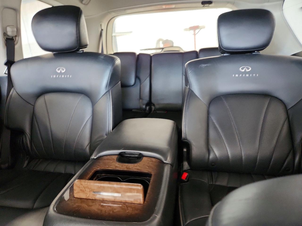 2012 Infiniti Qx56 Base White vin: JN8AZ2NE2C9015467
