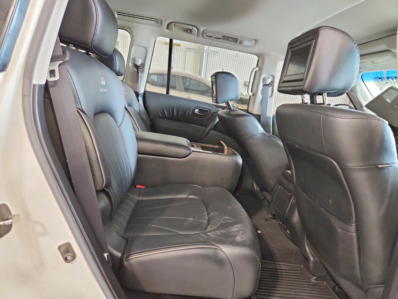 2012 Infiniti Qx56 Base White vin: JN8AZ2NE2C9015467