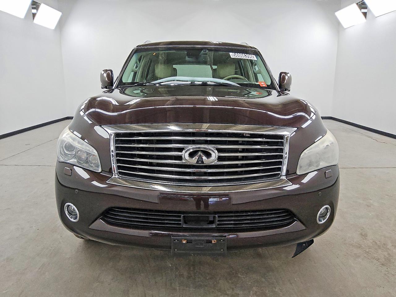 2012 Infiniti Qx56 Base Burgundy vin: JN8AZ2NE2C9022922