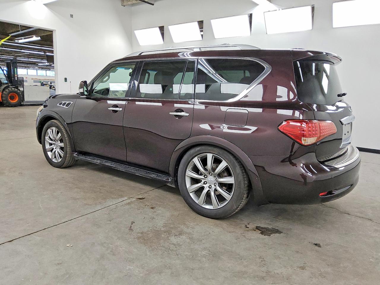 2012 Infiniti Qx56 Base Burgundy vin: JN8AZ2NE2C9022922