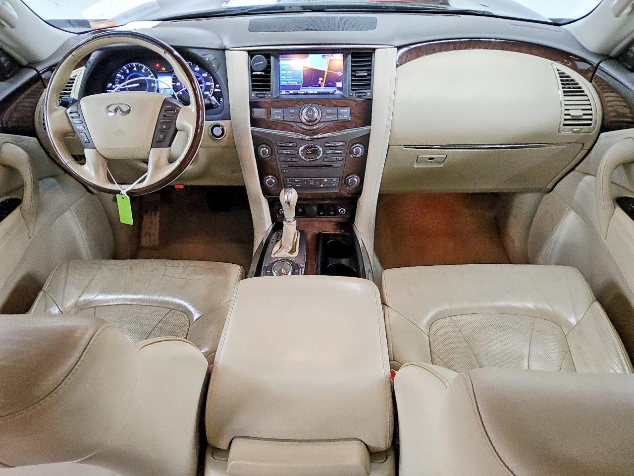 2012 Infiniti Qx56 Base Burgundy vin: JN8AZ2NE2C9022922