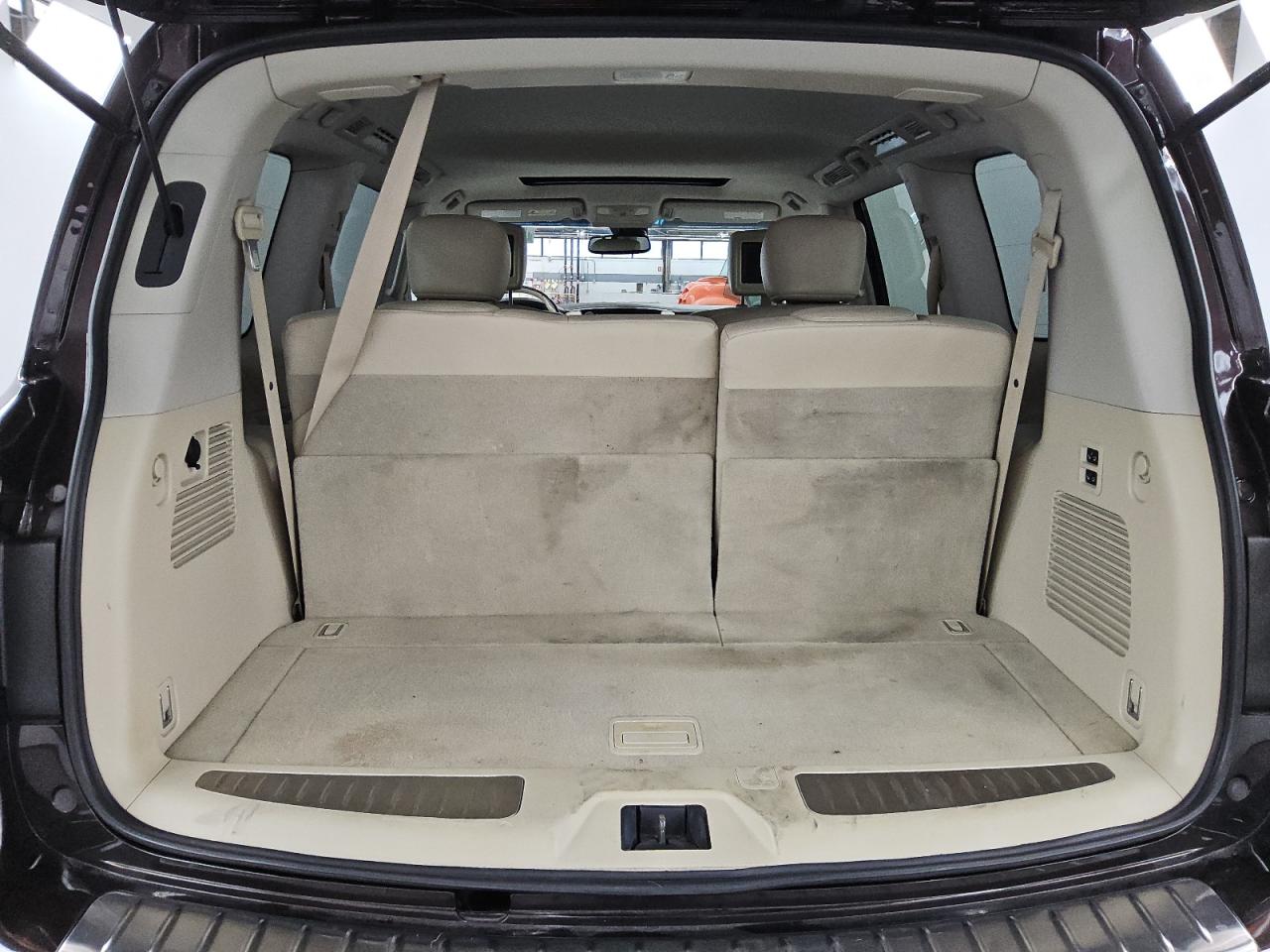 2012 Infiniti Qx56 Base Burgundy vin: JN8AZ2NE2C9022922 Damage: Trunk/Cargo Mat, Stained, Permanent