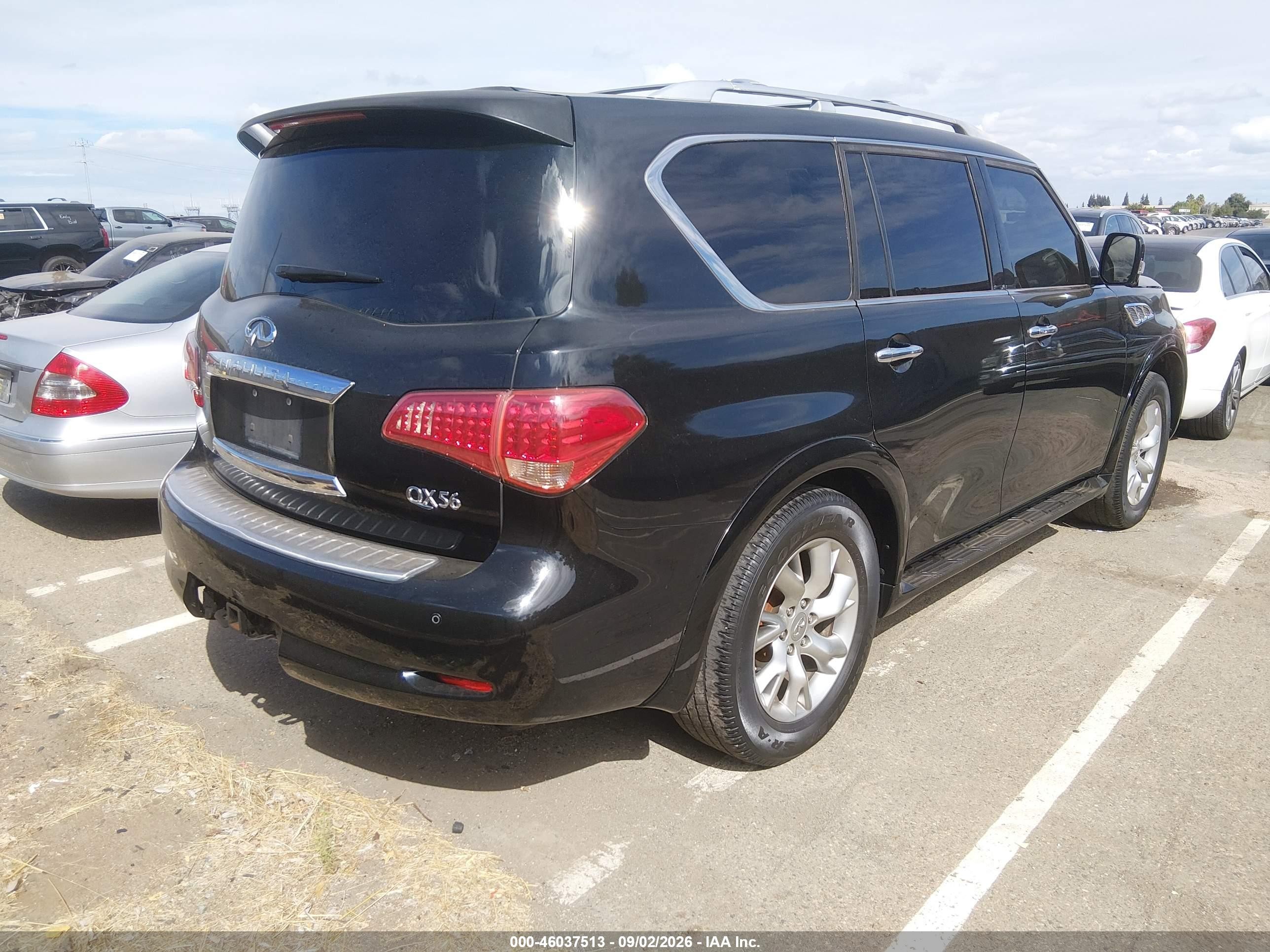 2013 Infiniti Qx56   Black vin: JN8AZ2NE2D9040788