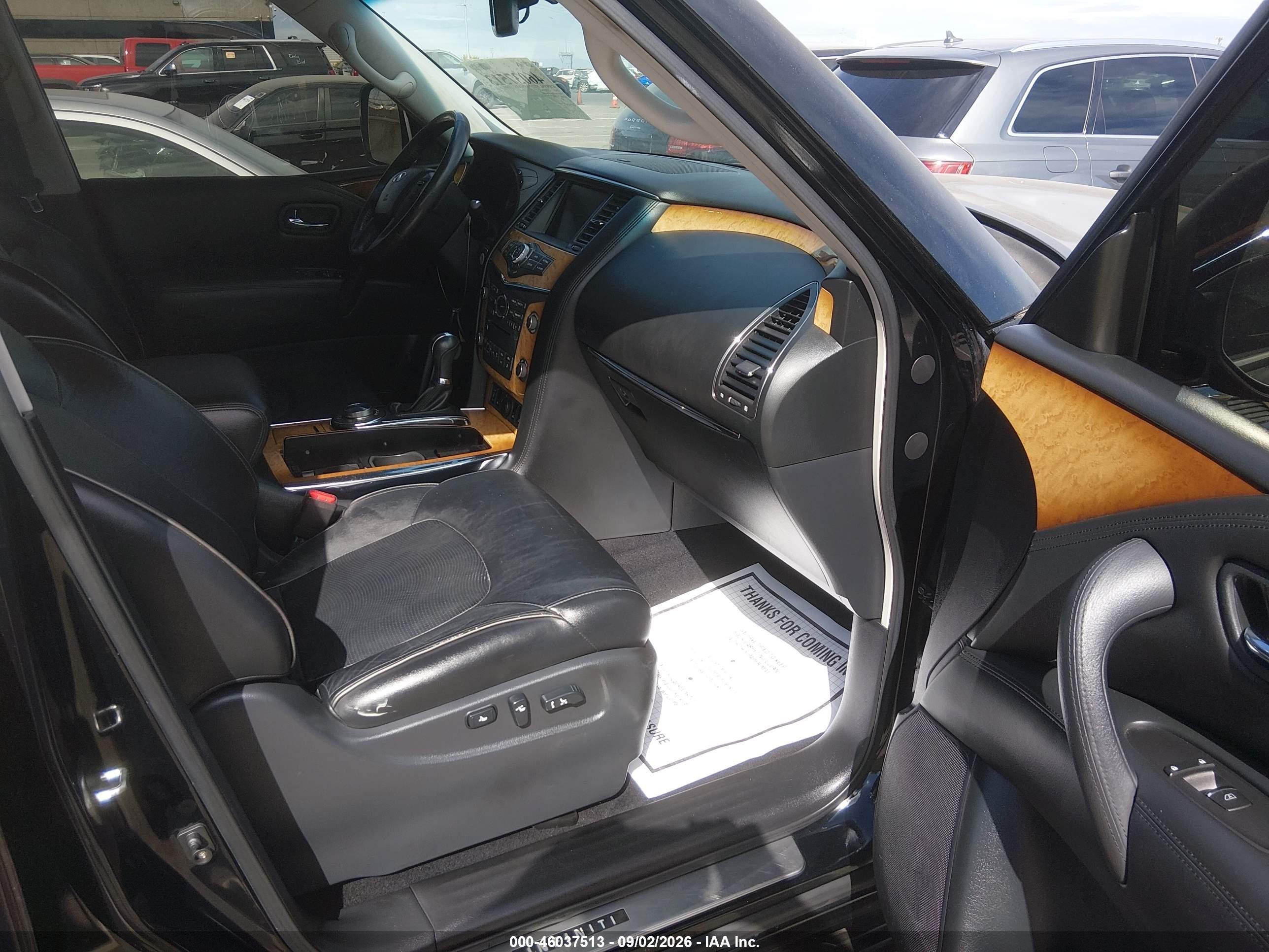 2013 Infiniti Qx56   Black vin: JN8AZ2NE2D9040788