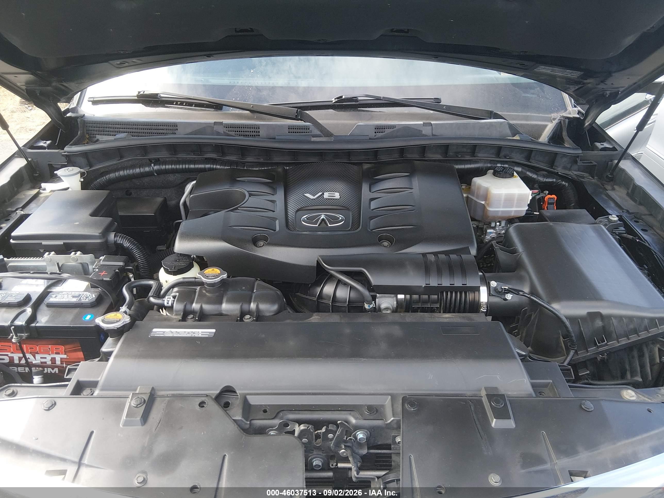 2013 Infiniti Qx56   Black vin: JN8AZ2NE2D9040788