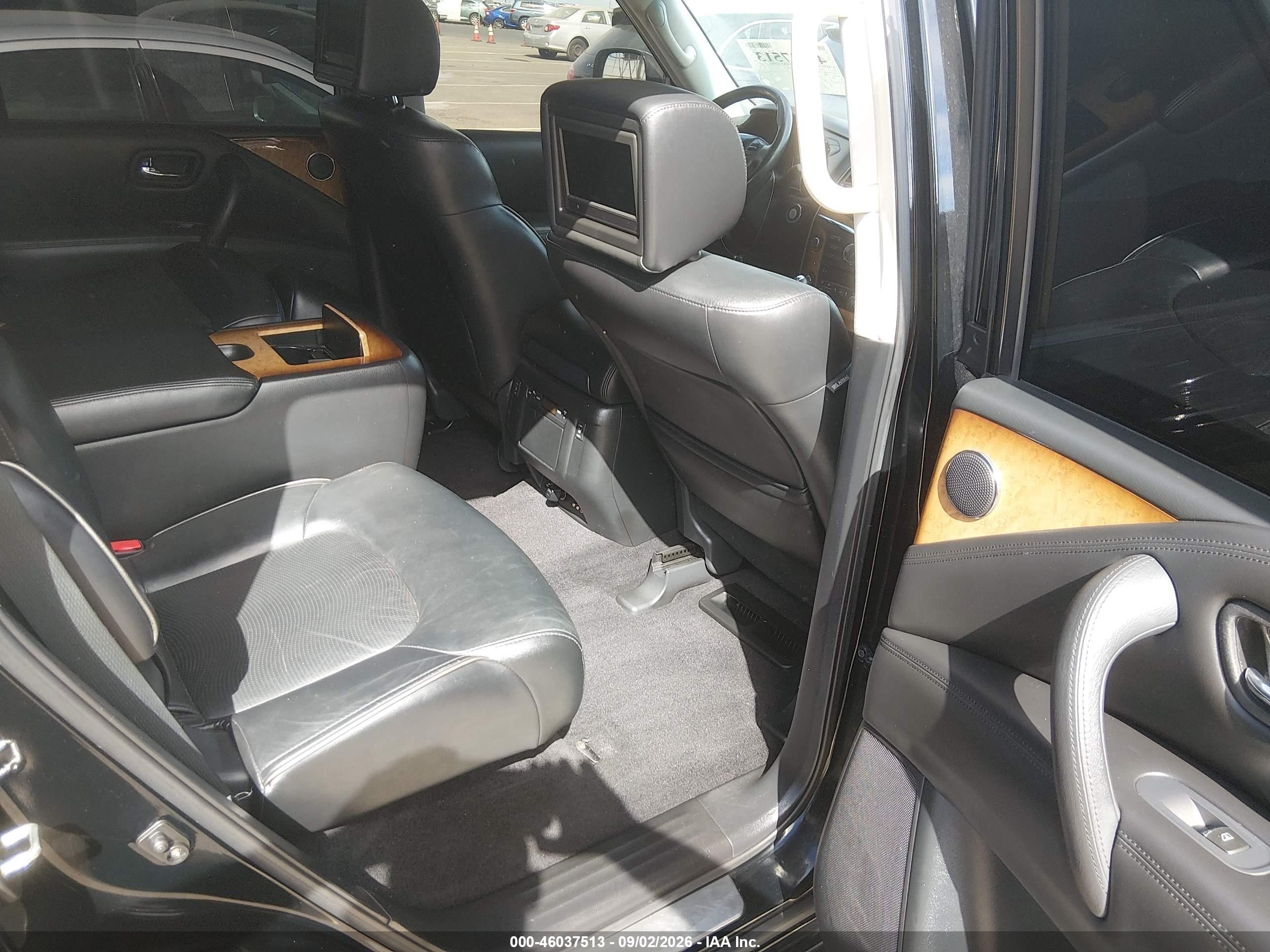 2013 Infiniti Qx56   Black vin: JN8AZ2NE2D9040788