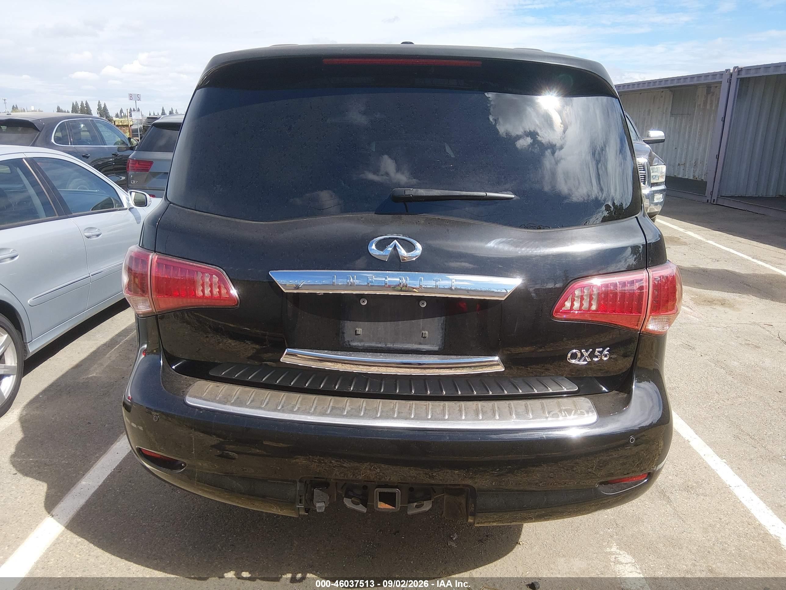 2013 Infiniti Qx56   Black vin: JN8AZ2NE2D9040788