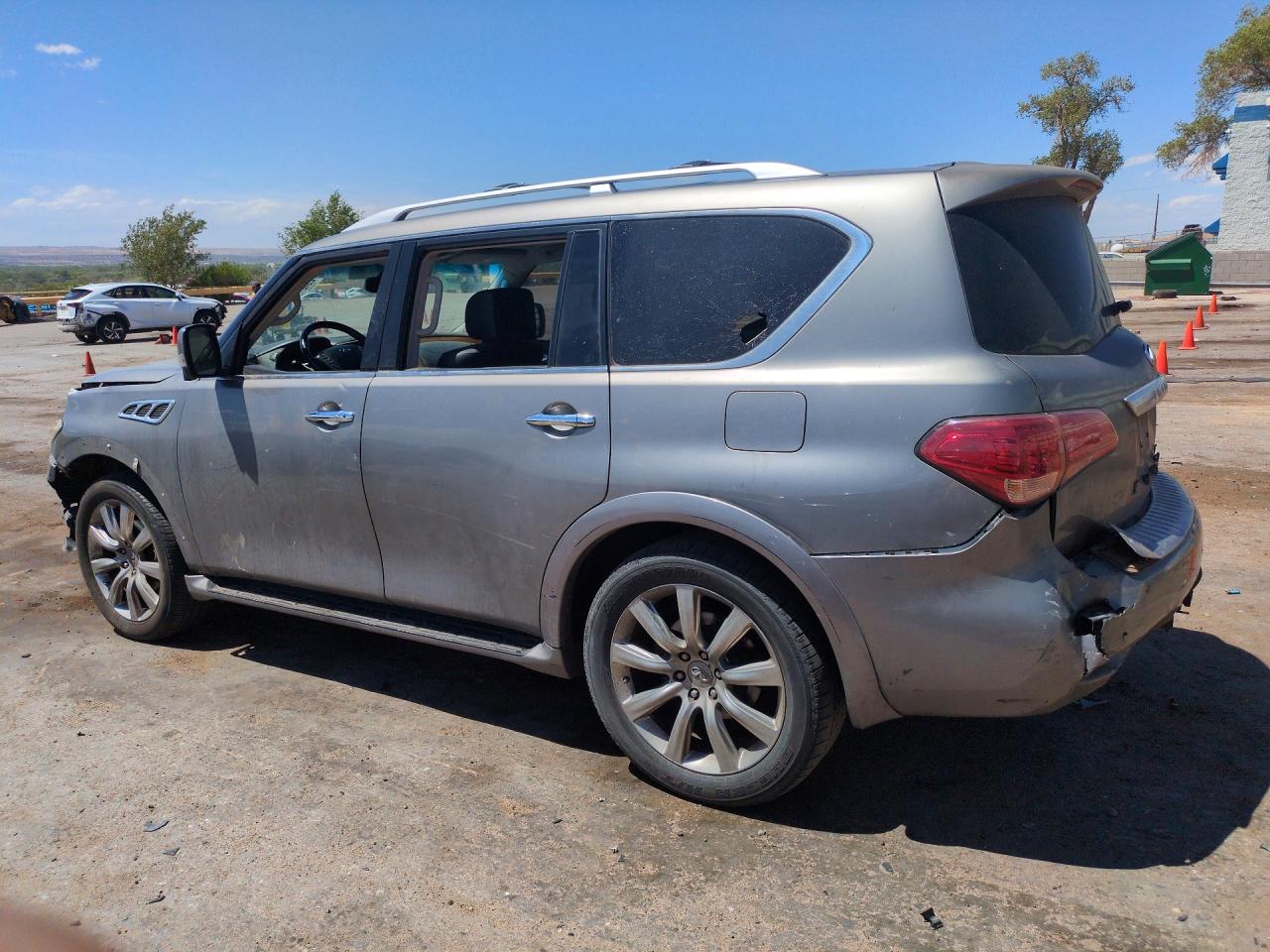 2013 Infiniti Qx56 Base Gray vin: JN8AZ2NE2D9042363