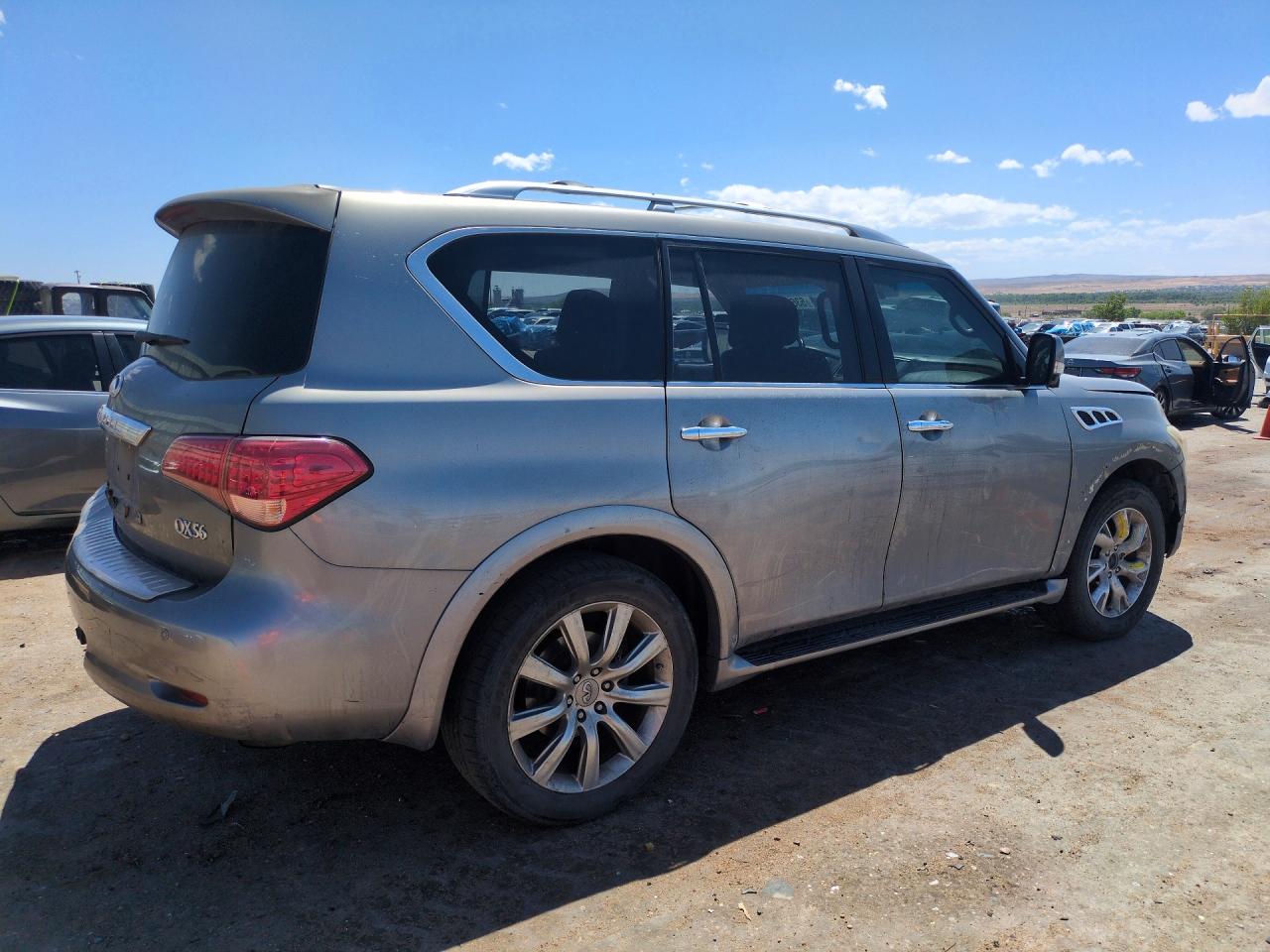 2013 Infiniti Qx56 Base Gray vin: JN8AZ2NE2D9042363