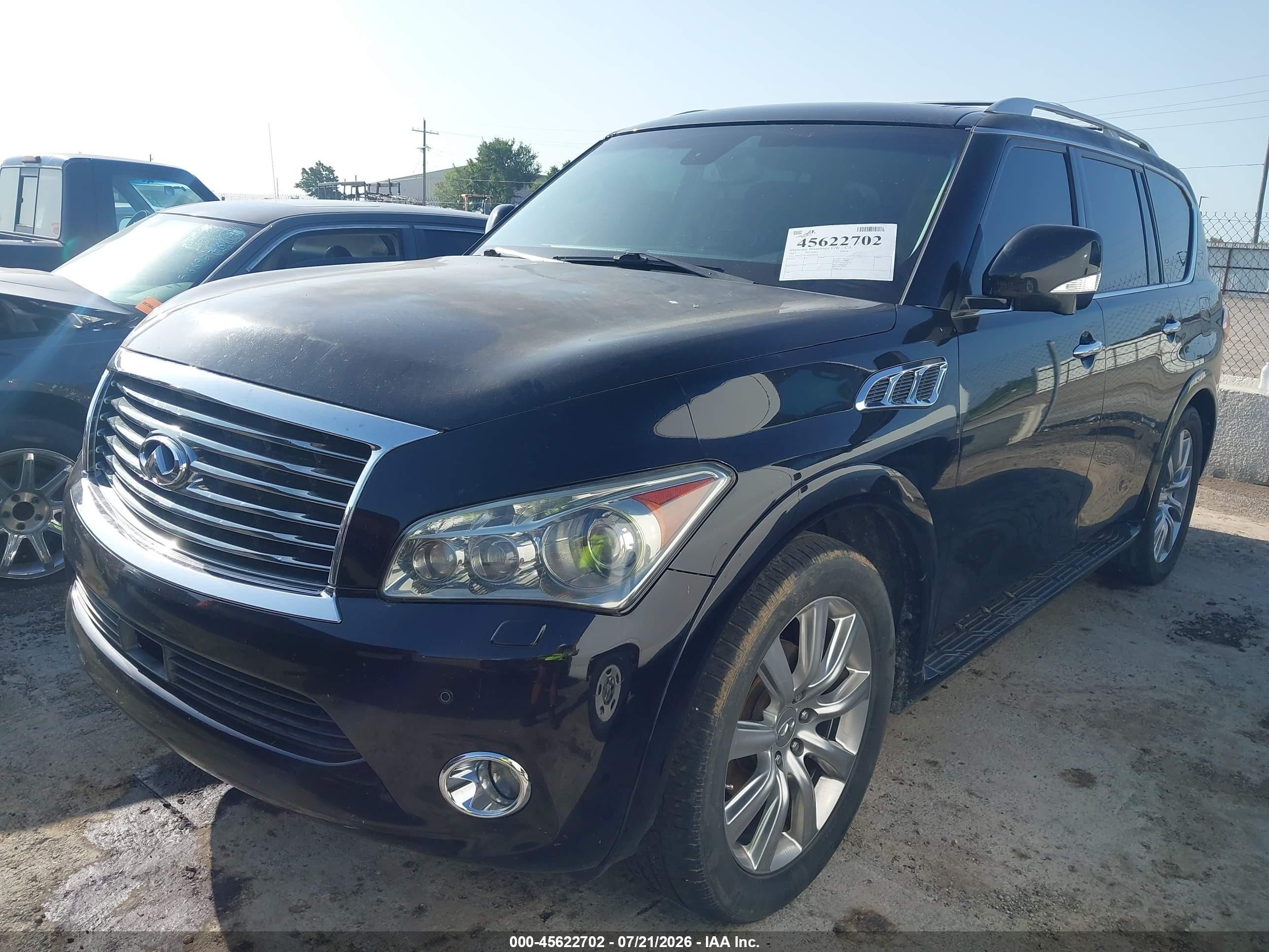 2013 Infiniti Qx56   Black vin: JN8AZ2NE2D9042928