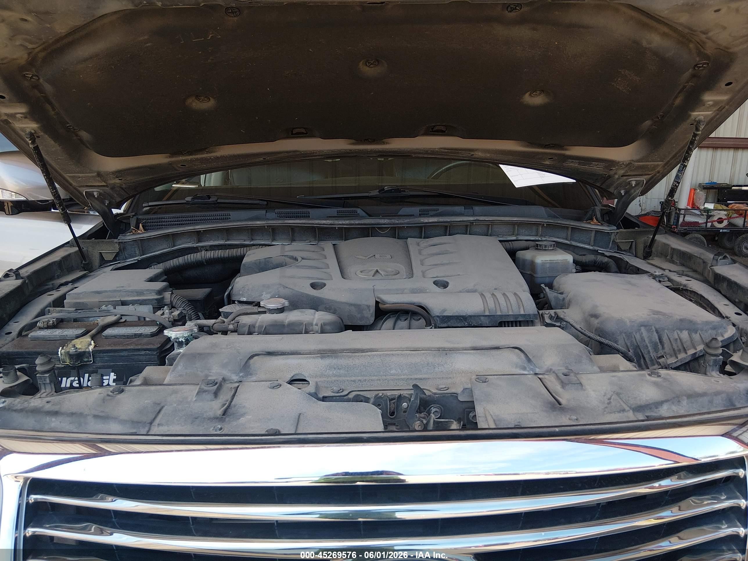 2013 Infiniti Qx56 Gray vin: JN8AZ2NE2D9060006