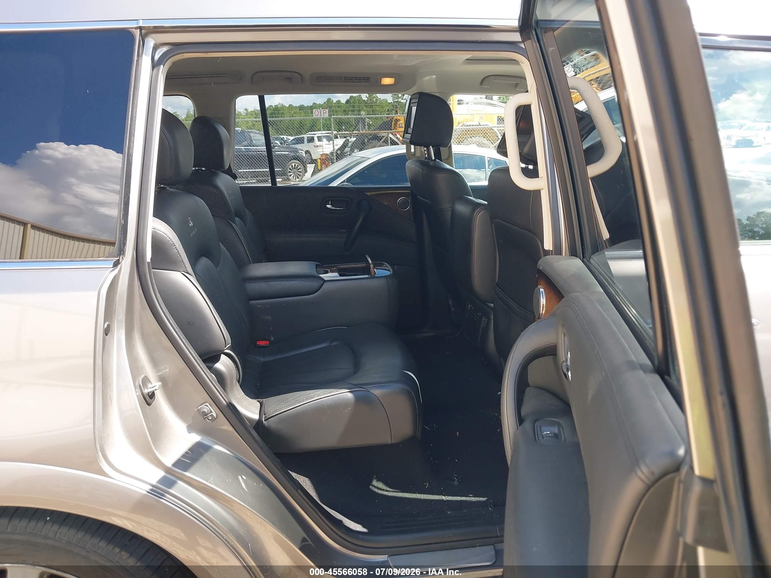 2014 Infiniti Qx80   Gray vin: JN8AZ2NE2E9063568