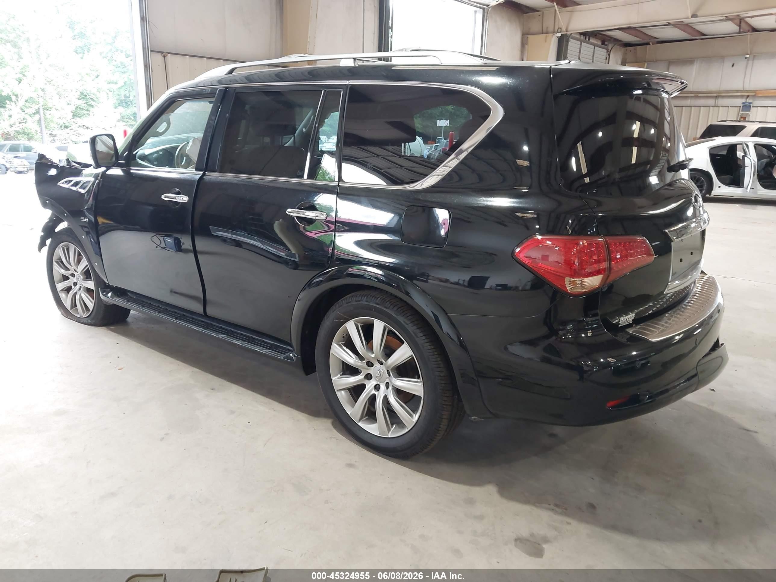 2014 Infiniti Qx80   Black vin: JN8AZ2NE2E9066194