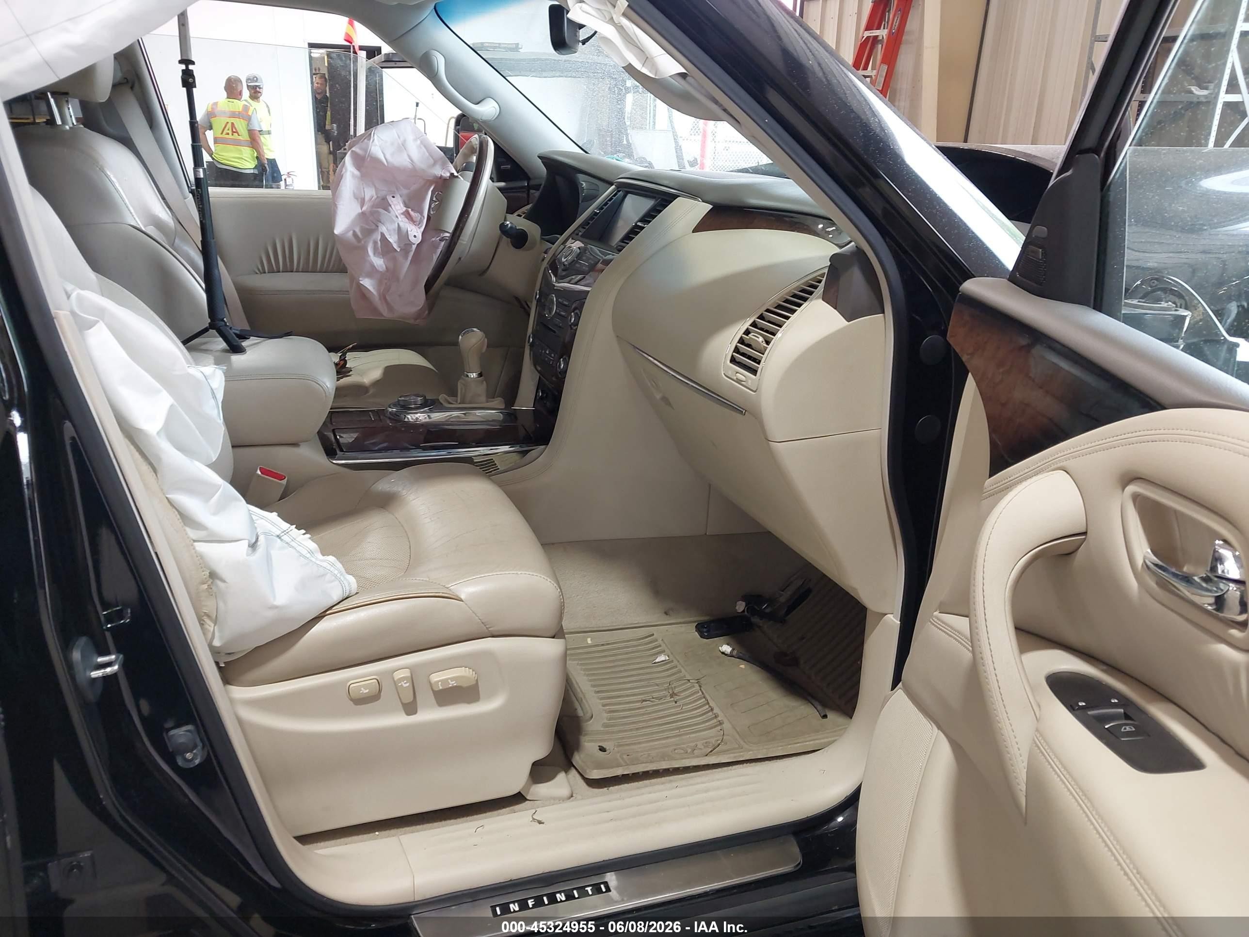 2014 Infiniti Qx80   Black vin: JN8AZ2NE2E9066194