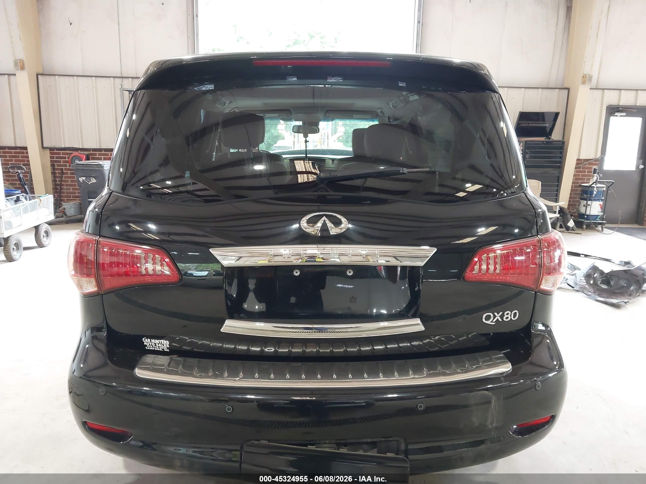 2014 Infiniti Qx80   Black vin: JN8AZ2NE2E9066194