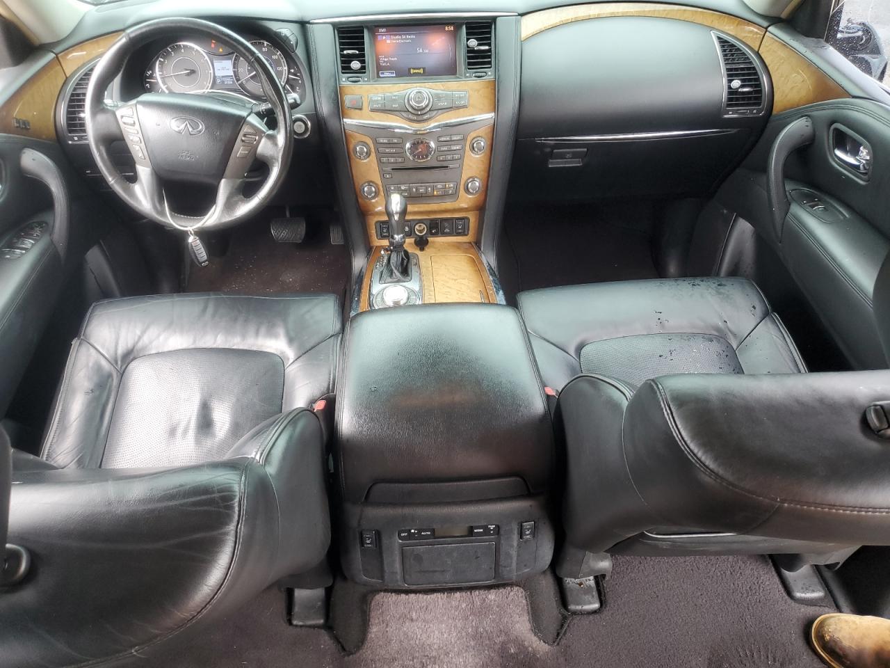 2014 Infiniti Qx80 Black vin: JN8AZ2NE2E9068737