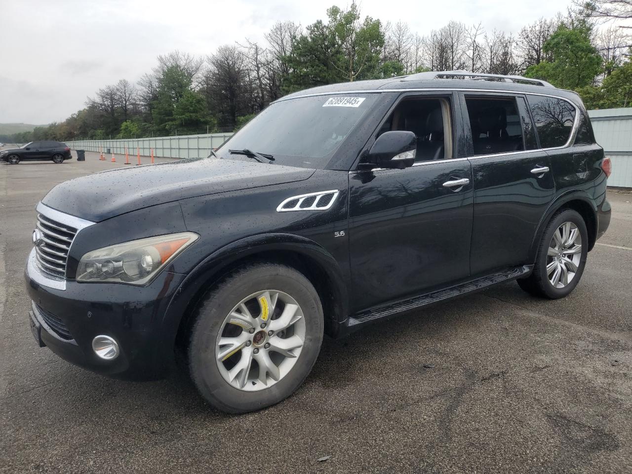 2014 Infiniti Qx80 Black vin: JN8AZ2NE2E9068737
