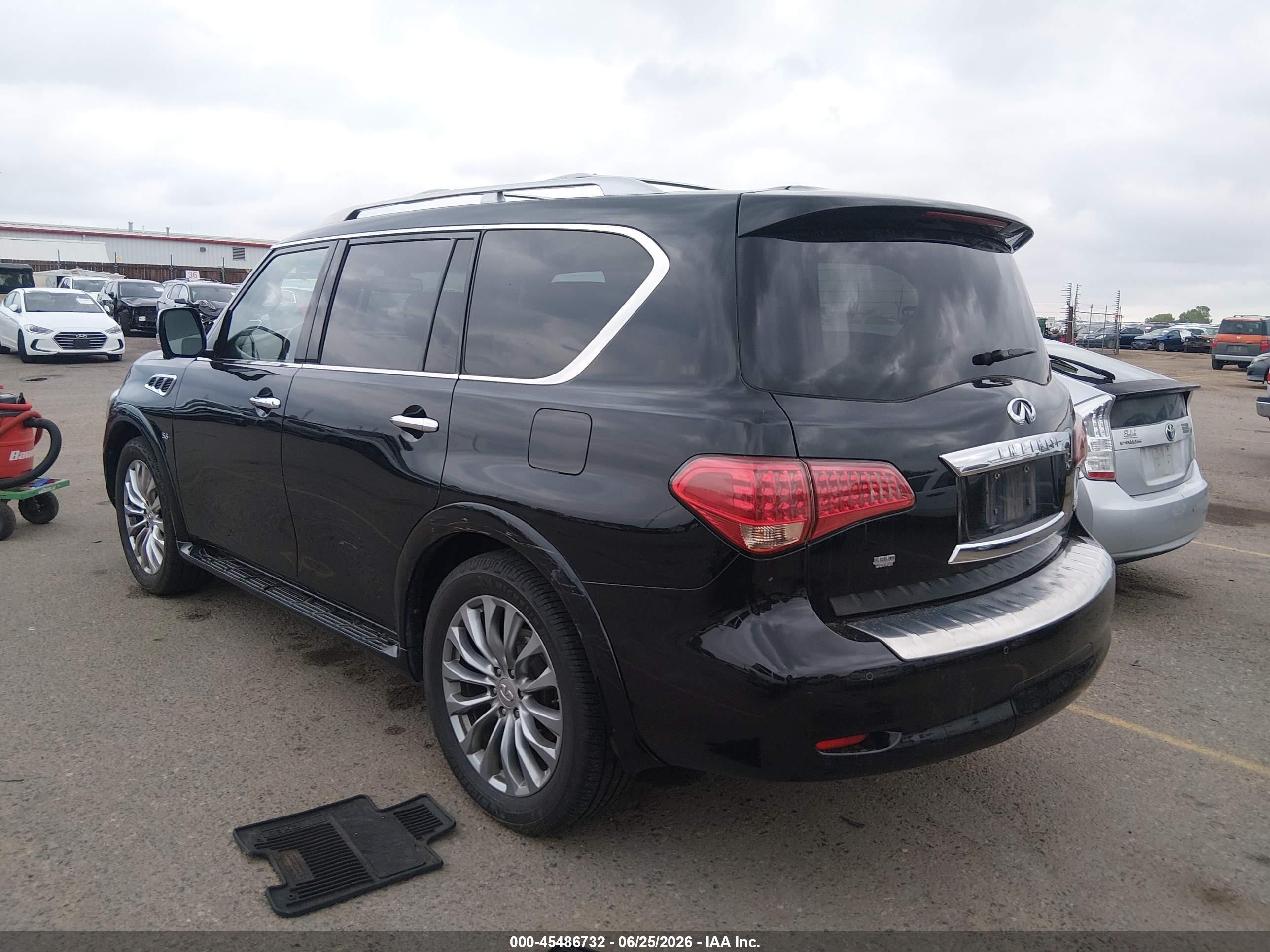 2015 Infiniti Qx80   Black vin: JN8AZ2NE2F9080579