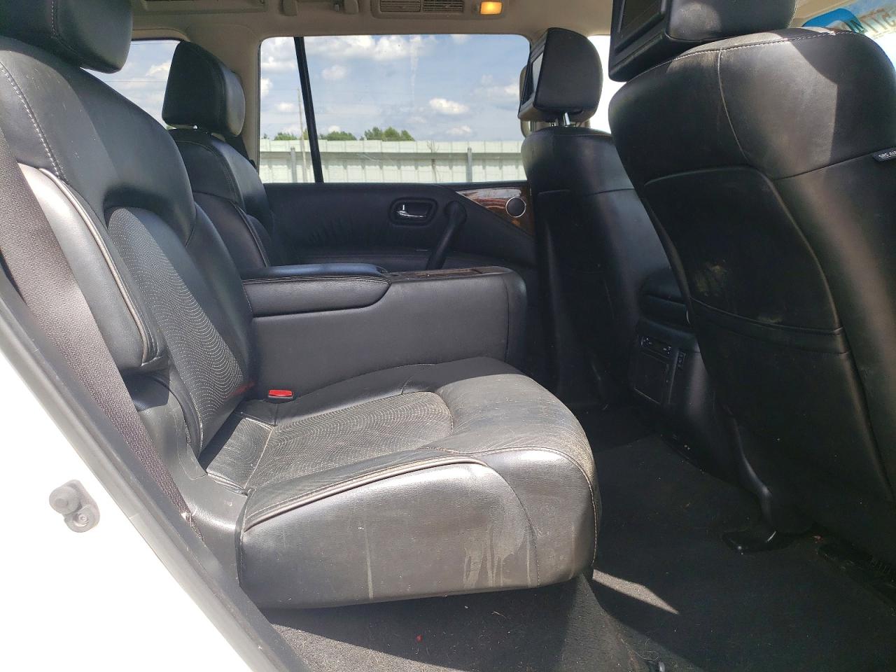 2015 Infiniti Qx80 Base White vin: JN8AZ2NE2F9080646