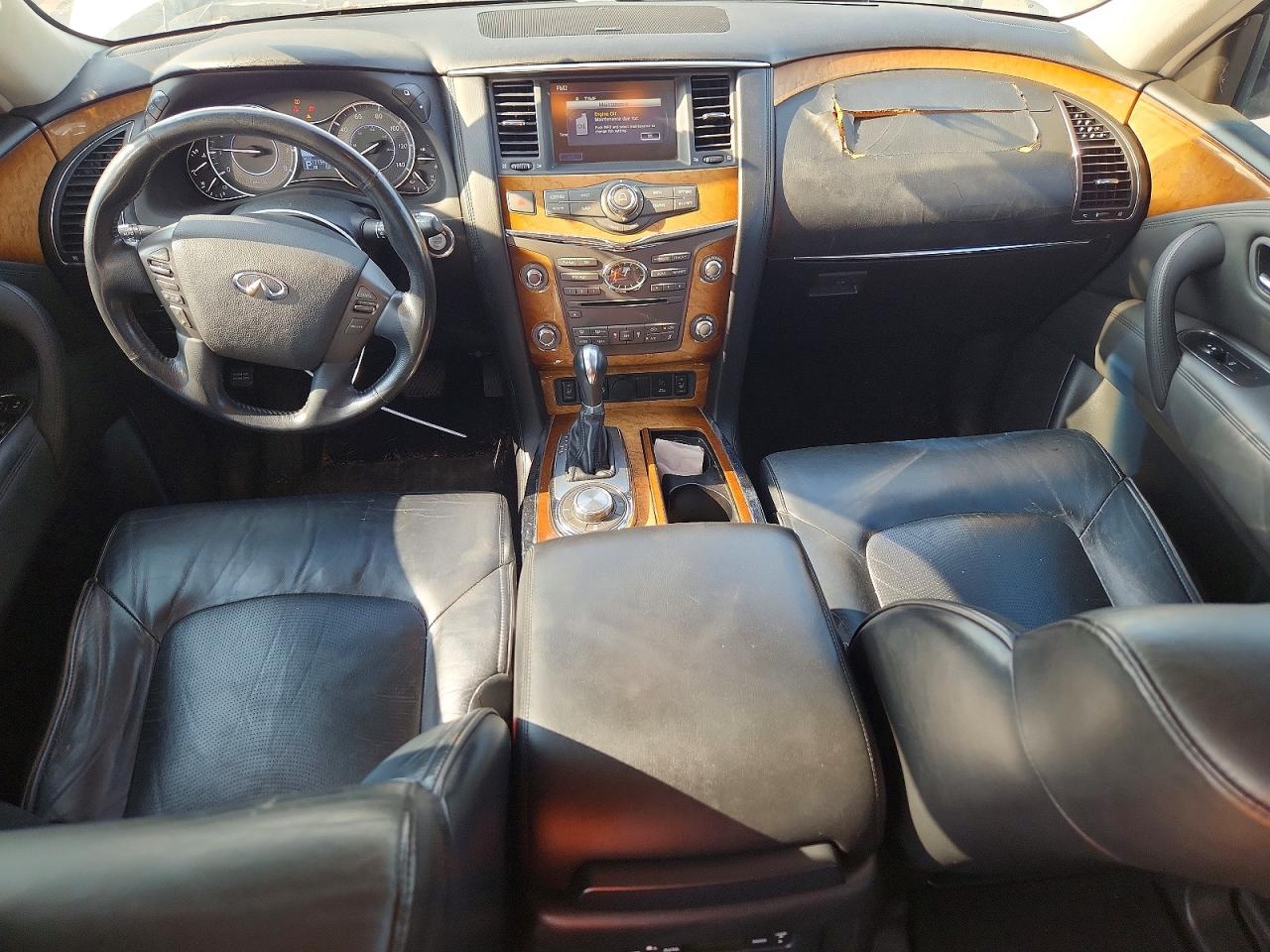 2011 Infiniti Qx56 Base White vin: JN8AZ2NE3B9005111