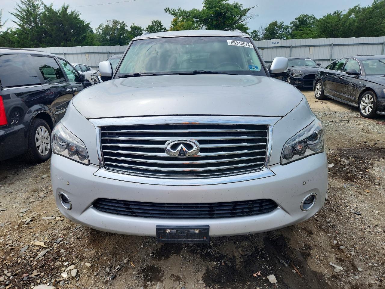 2011 Infiniti Qx56 Base Silver vin: JN8AZ2NE3B9005531