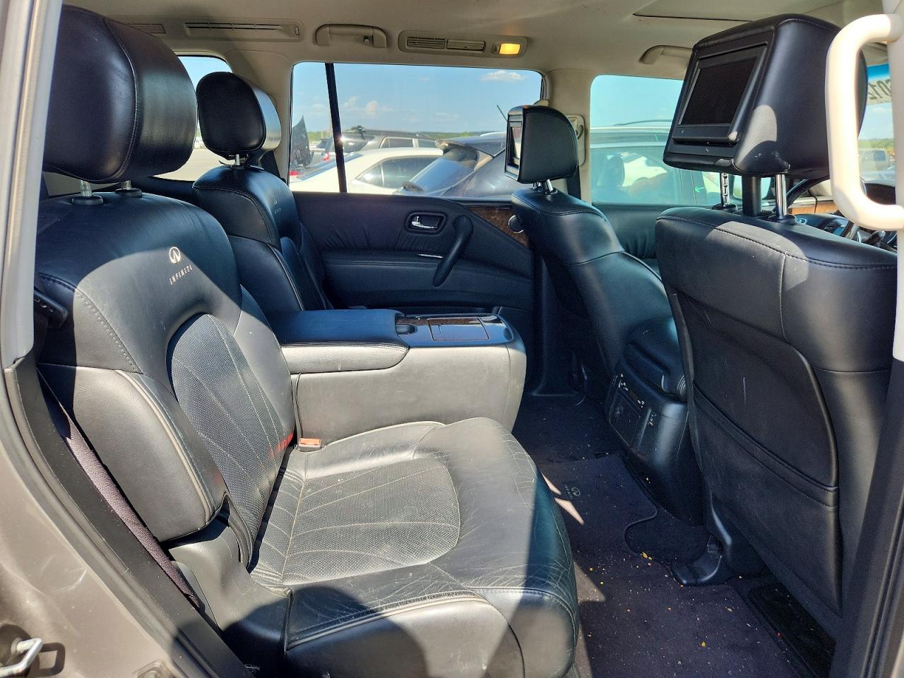 2012 Infiniti Qx56 Base Silver vin: JN8AZ2NE3C9015039