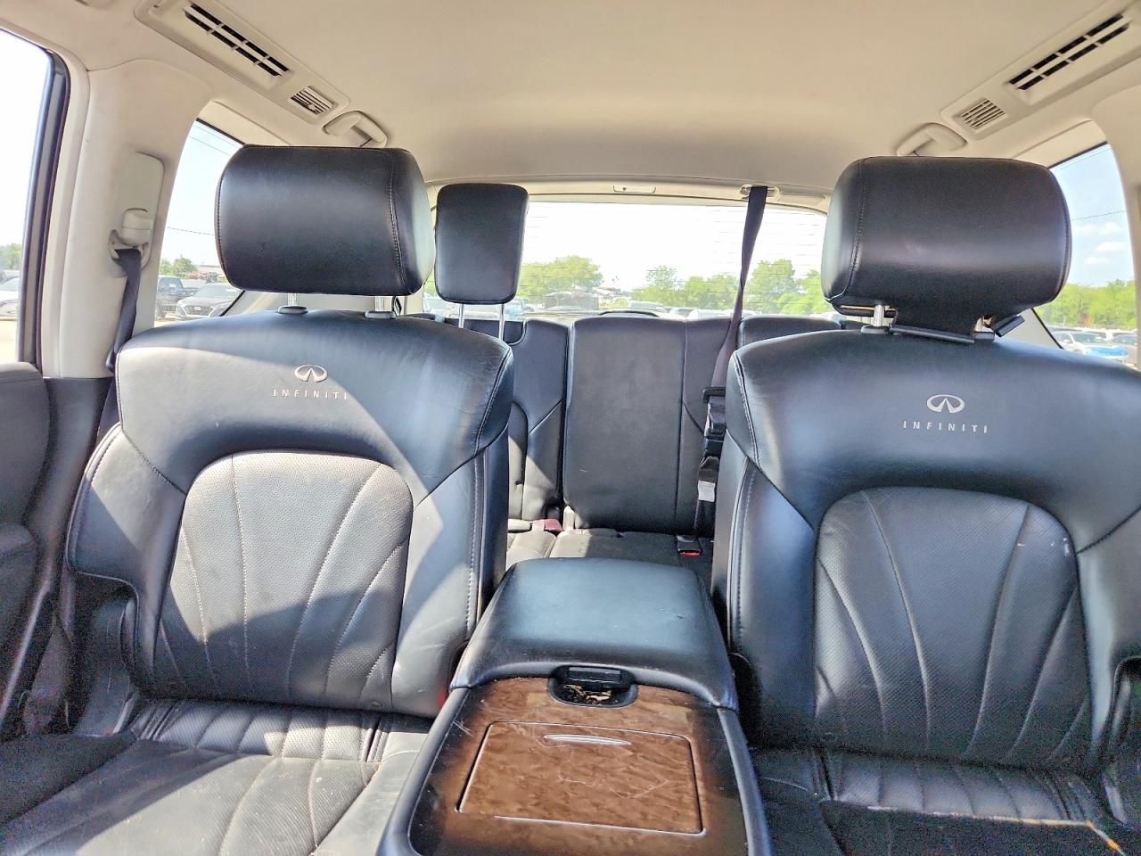 2012 Infiniti Qx56 Base Silver vin: JN8AZ2NE3C9015039