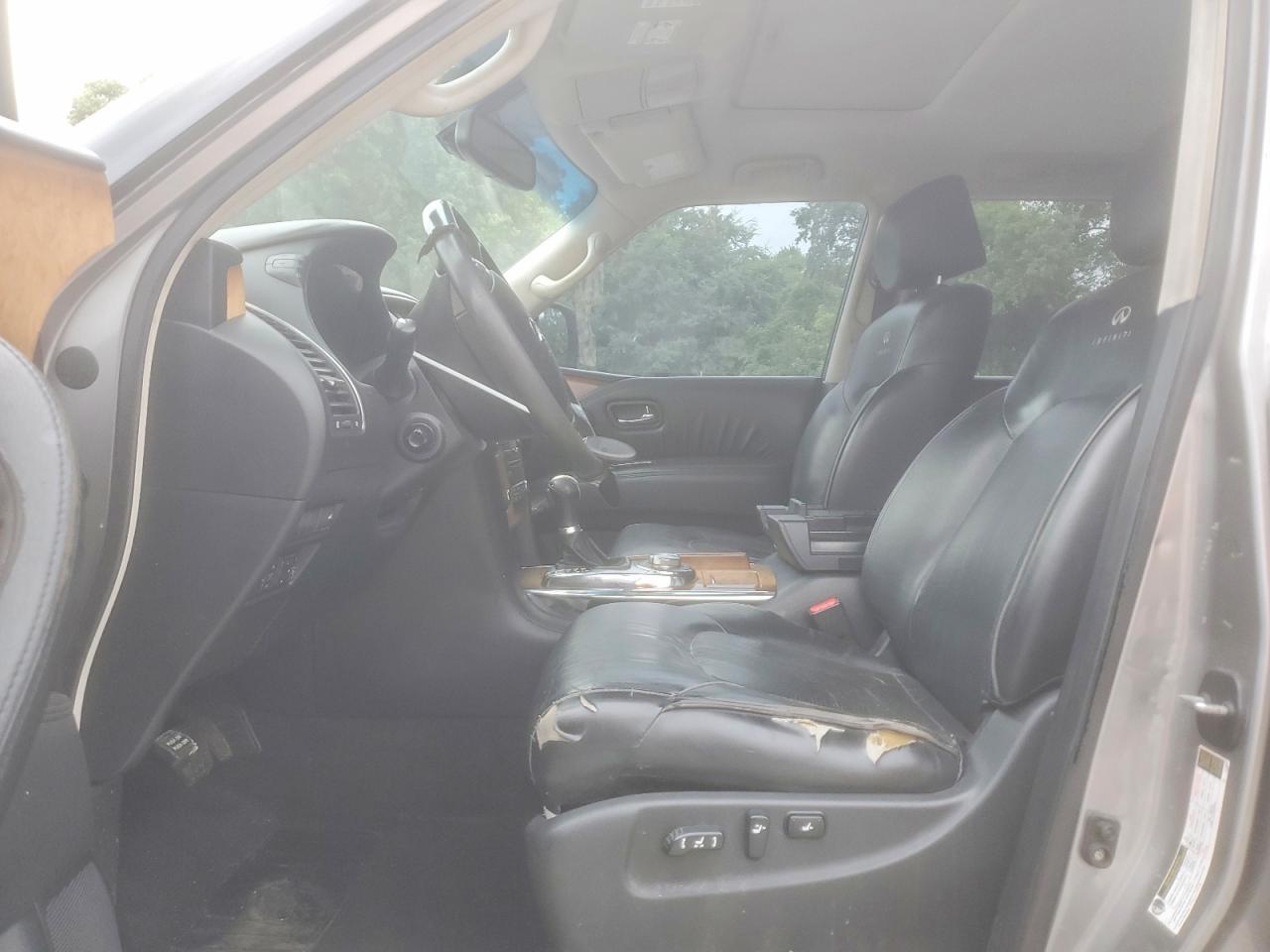 2012 Infiniti Qx56 Base Gray vin: JN8AZ2NE3C9017549