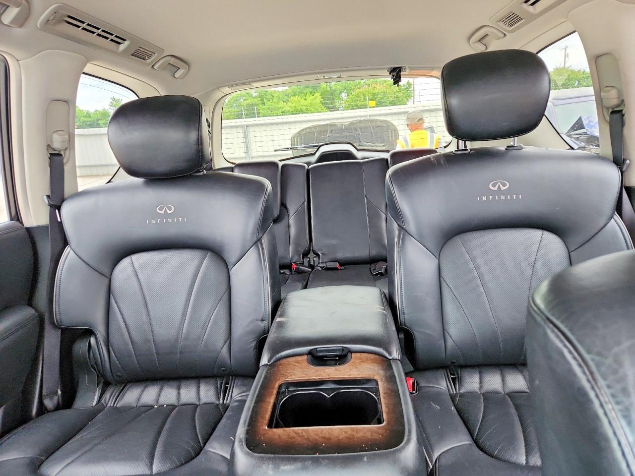 2012 Infiniti Qx56 Base Silver vin: JN8AZ2NE3C9018216