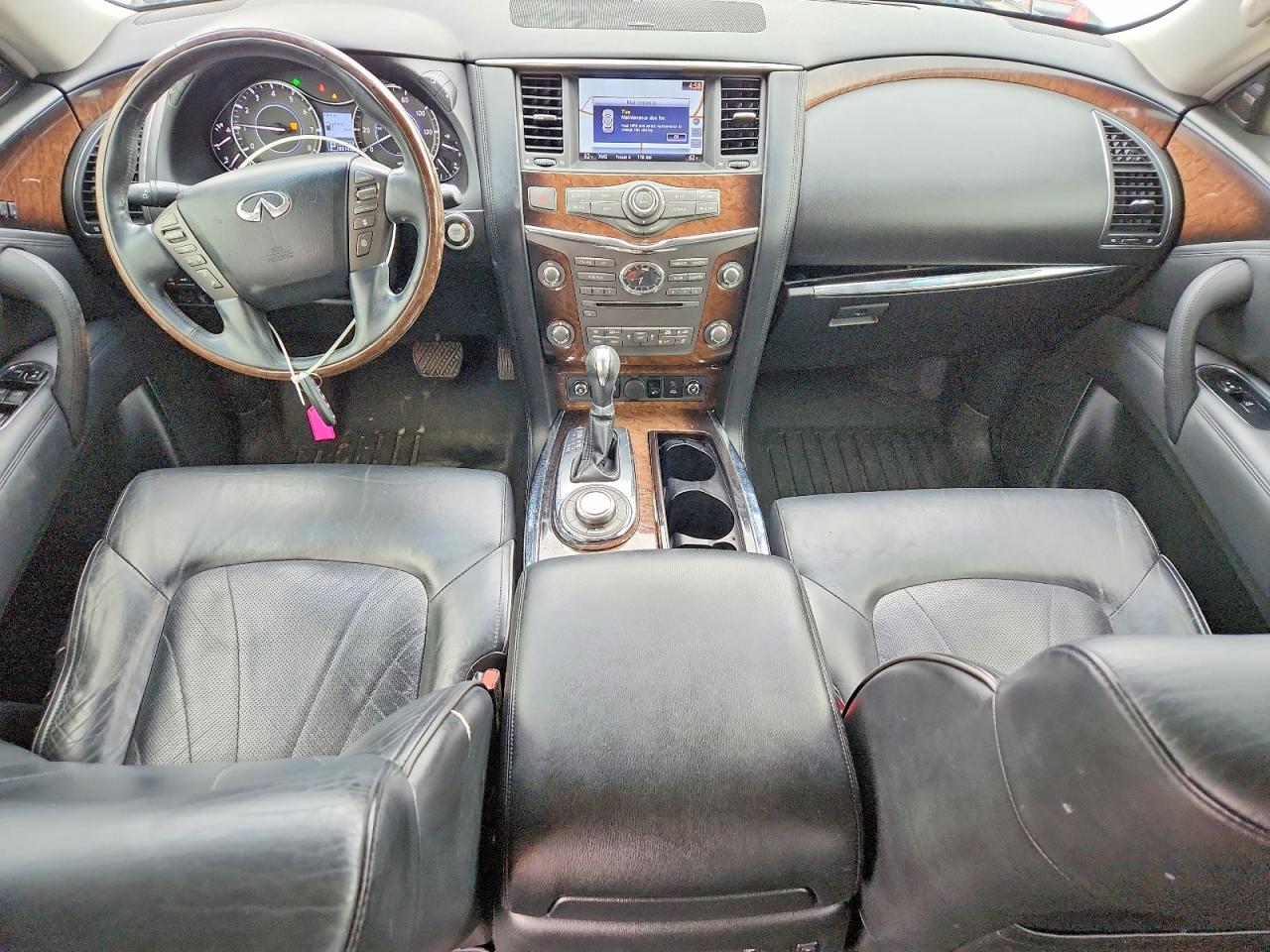 2012 Infiniti Qx56 Base Silver vin: JN8AZ2NE3C9018216
