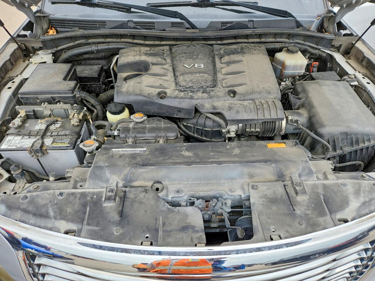 2012 Infiniti Qx56 Base Silver vin: JN8AZ2NE3C9018216