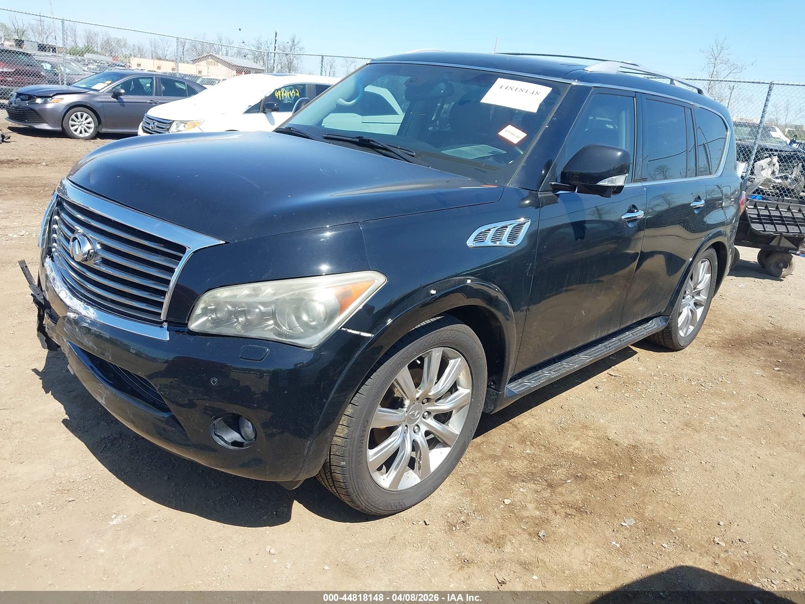 2012 Infiniti Qx56   Black vin: JN8AZ2NE3C9019298