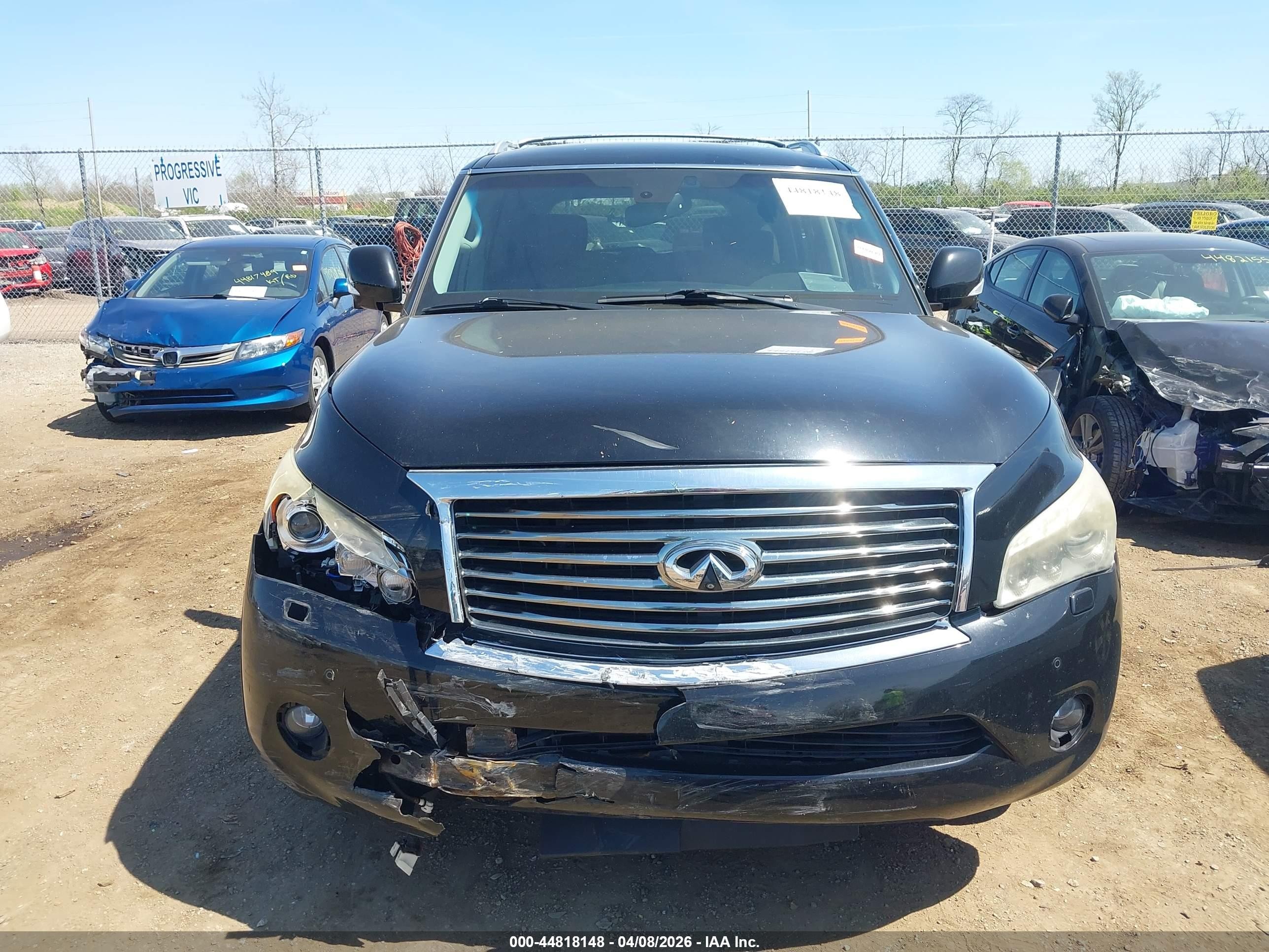 2012 Infiniti Qx56   Black vin: JN8AZ2NE3C9019298