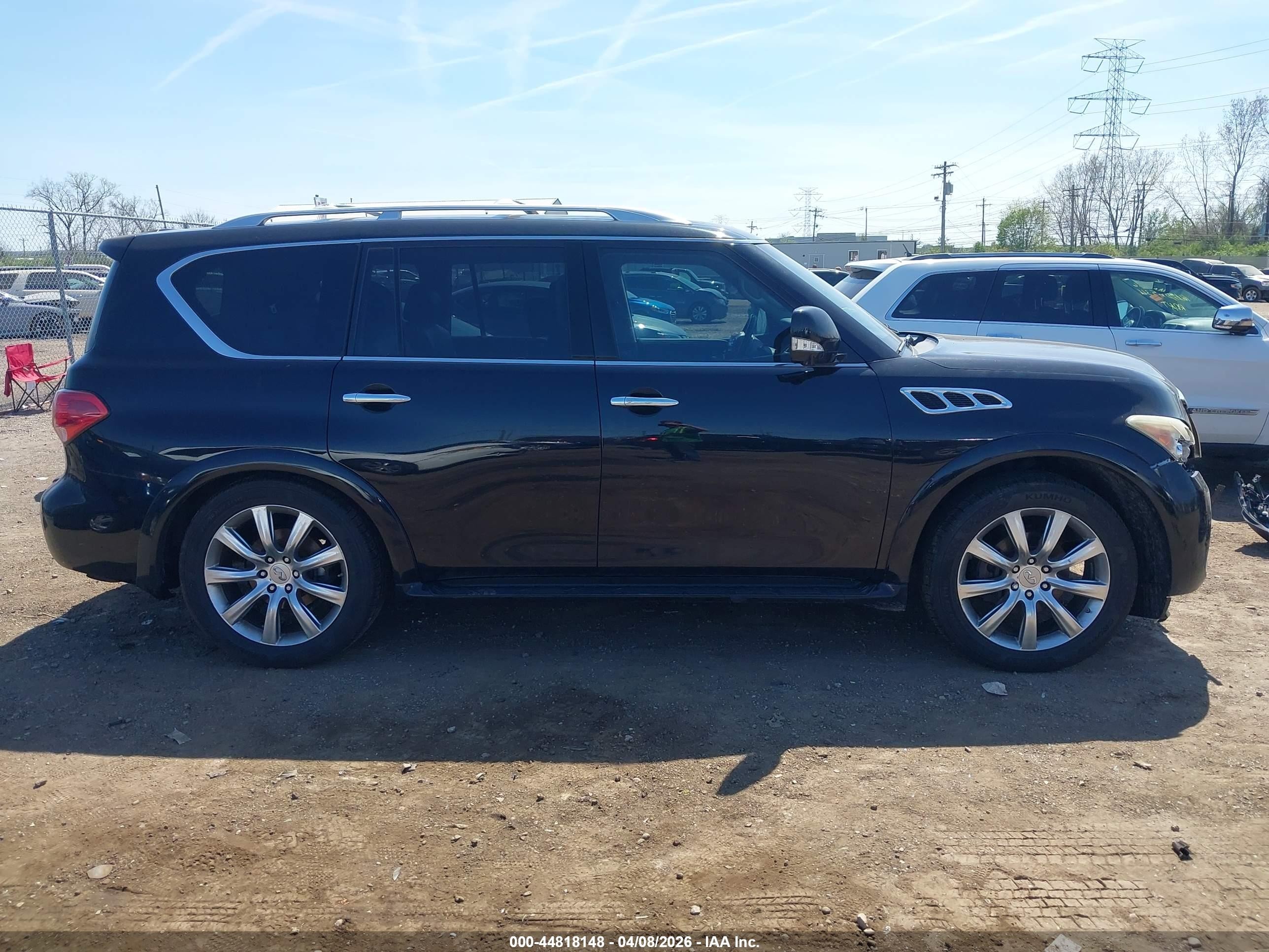 2012 Infiniti Qx56   Black vin: JN8AZ2NE3C9019298