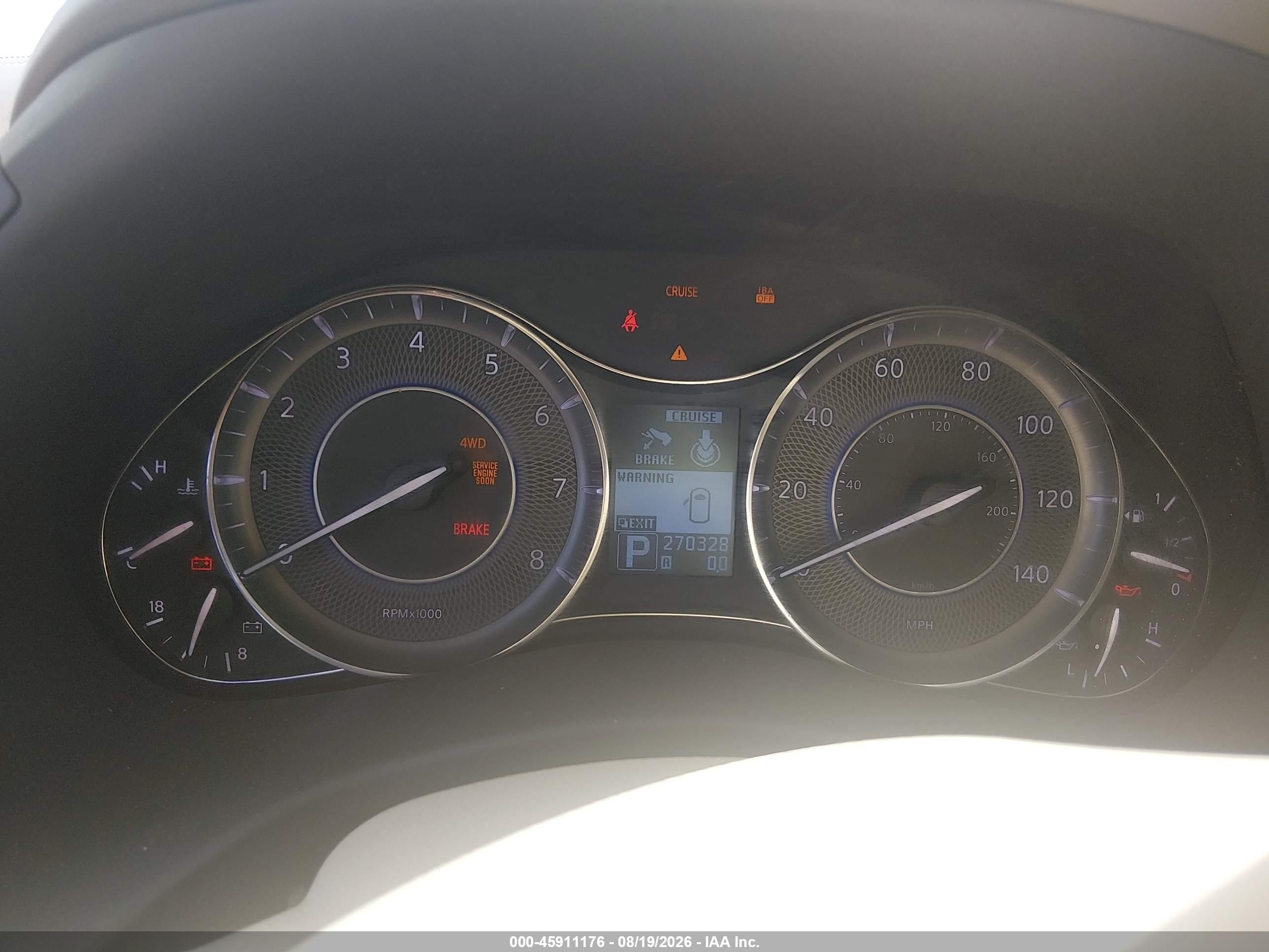 2012 Infiniti Qx56   White vin: JN8AZ2NE3C9022640