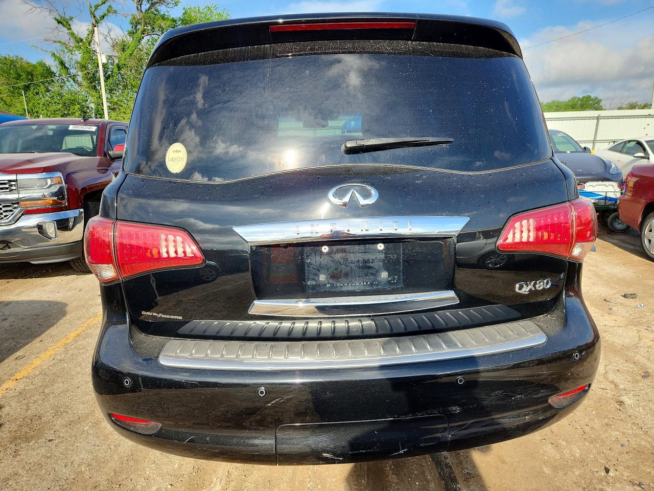 2014 Infiniti Qx80 Base Black vin: JN8AZ2NE3E9068214