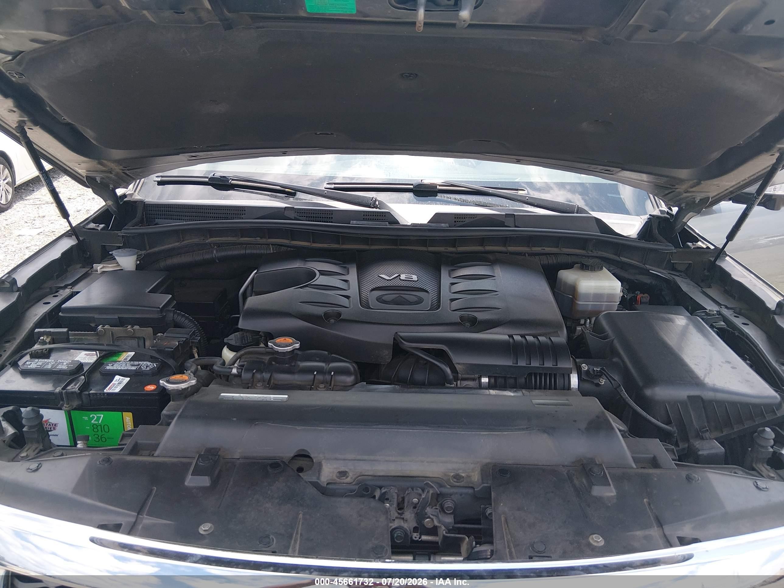 2015 Infiniti Qx80 Серый vin: JN8AZ2NE3F9081160