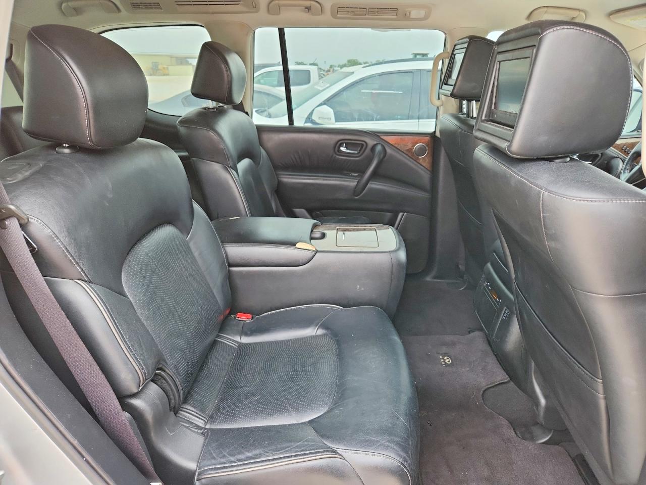 2015 Infiniti Qx80 Base Silver vin: JN8AZ2NE3F9081627
