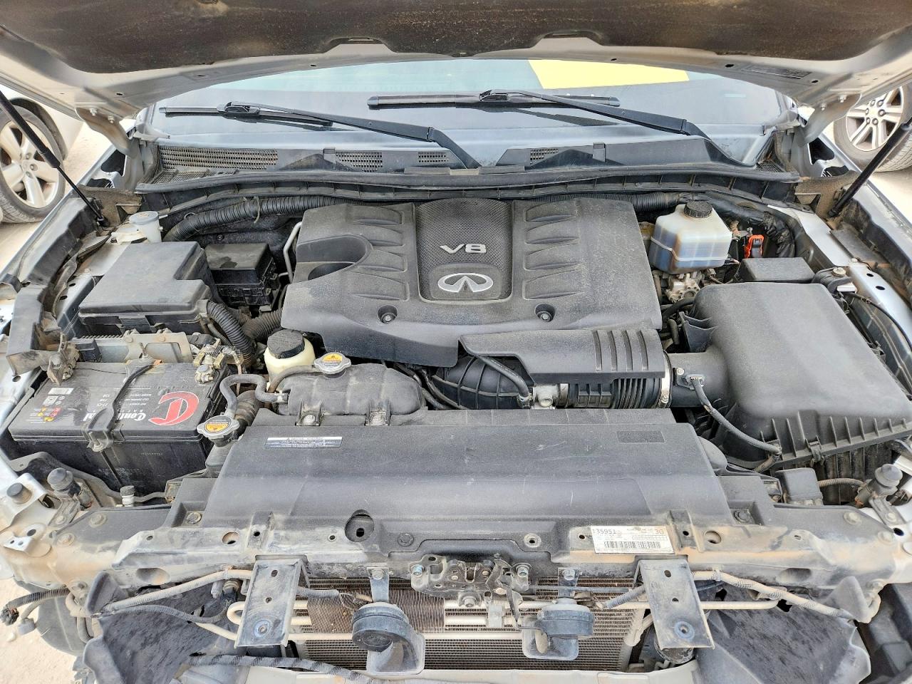 2015 Infiniti Qx80 Base Silver vin: JN8AZ2NE3F9081627