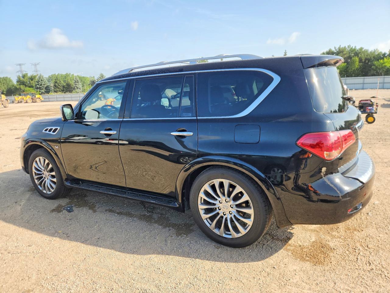 2015 Infiniti Qx80 Base Black vin: JN8AZ2NE3F9082034