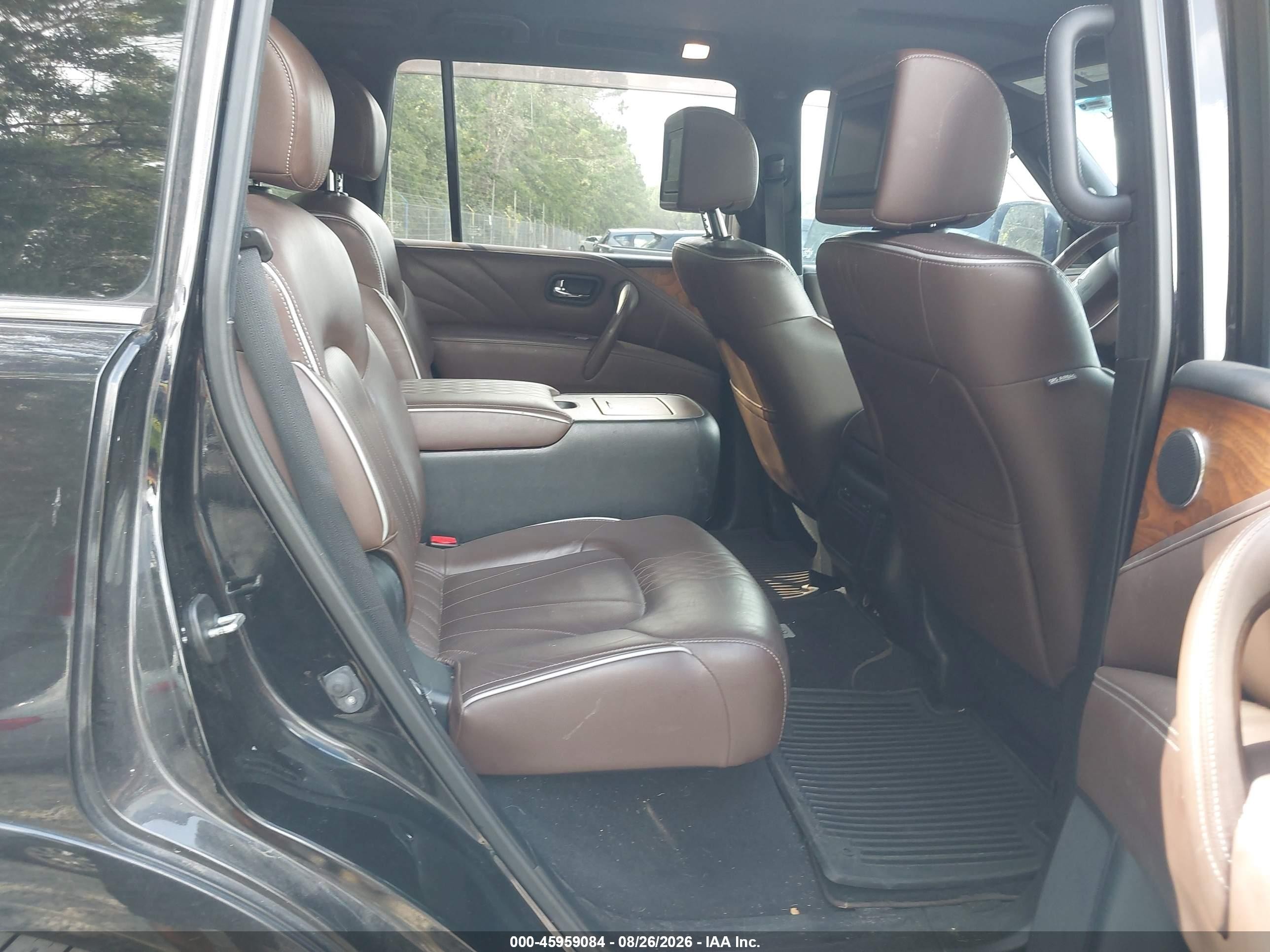 2015 Infiniti Qx80 Limited Черный vin: JN8AZ2NE3F9086245