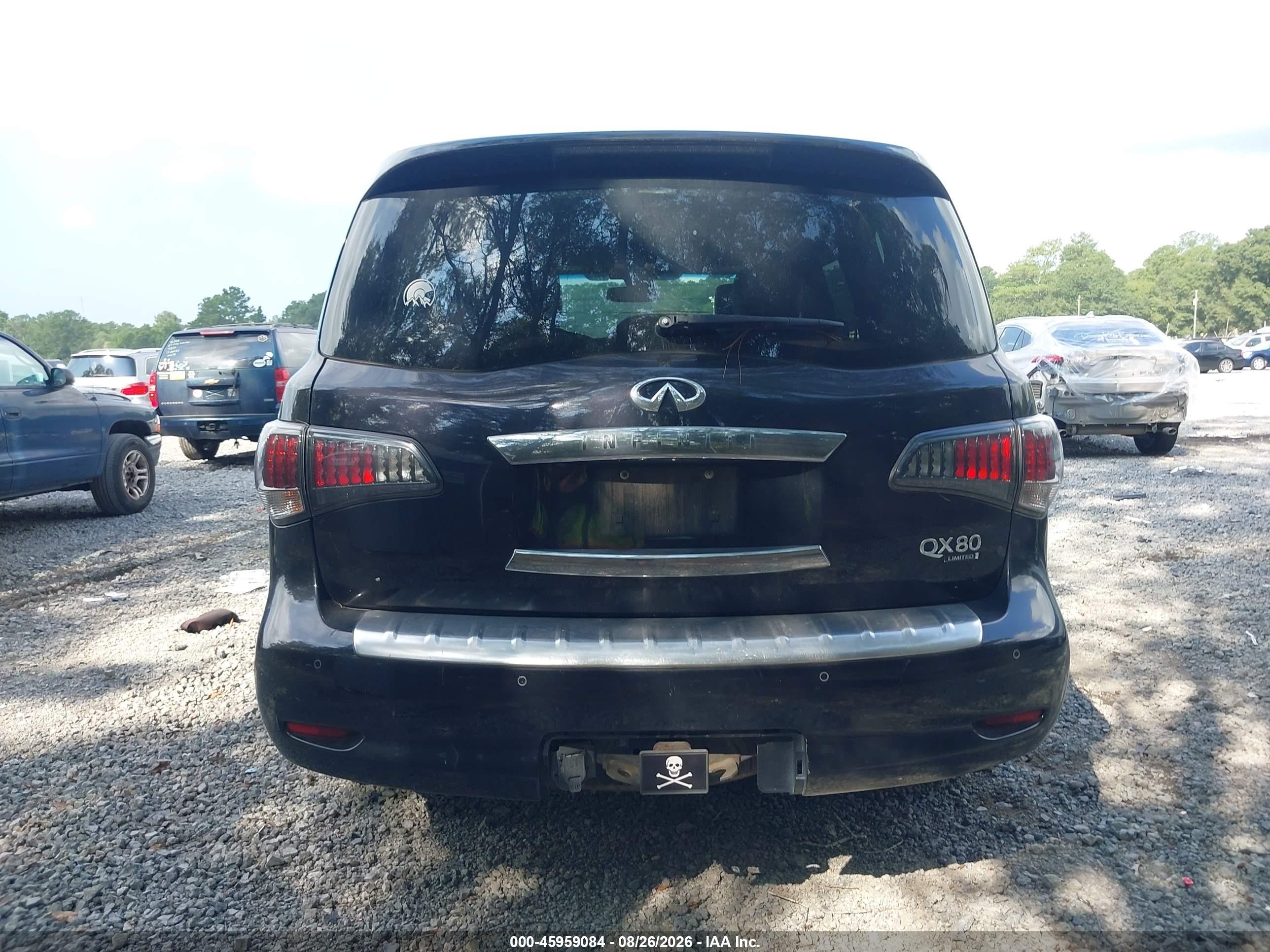 2015 Infiniti Qx80 Limited Черный vin: JN8AZ2NE3F9086245