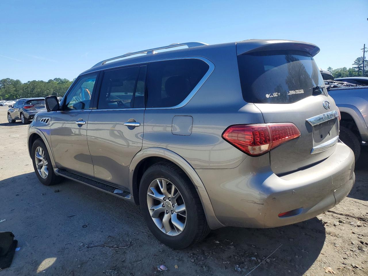 2011 Infiniti Qx56 Base Gray vin: JN8AZ2NE4B9002623