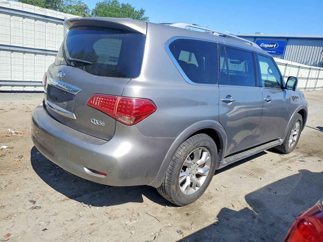 2011 Infiniti Qx56 Base Gray vin: JN8AZ2NE4B9002623