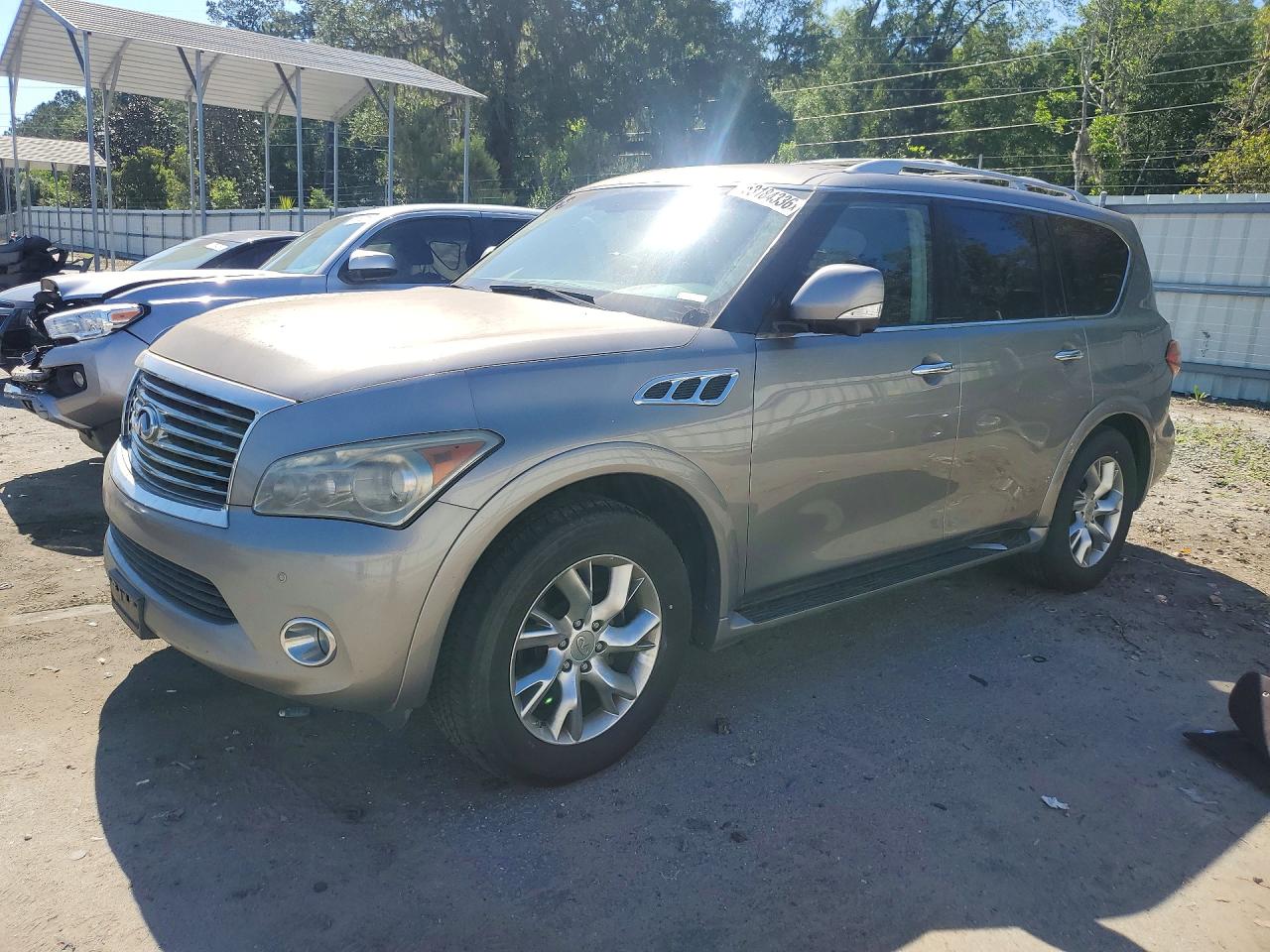 2011 Infiniti Qx56 Base Gray vin: JN8AZ2NE4B9002623