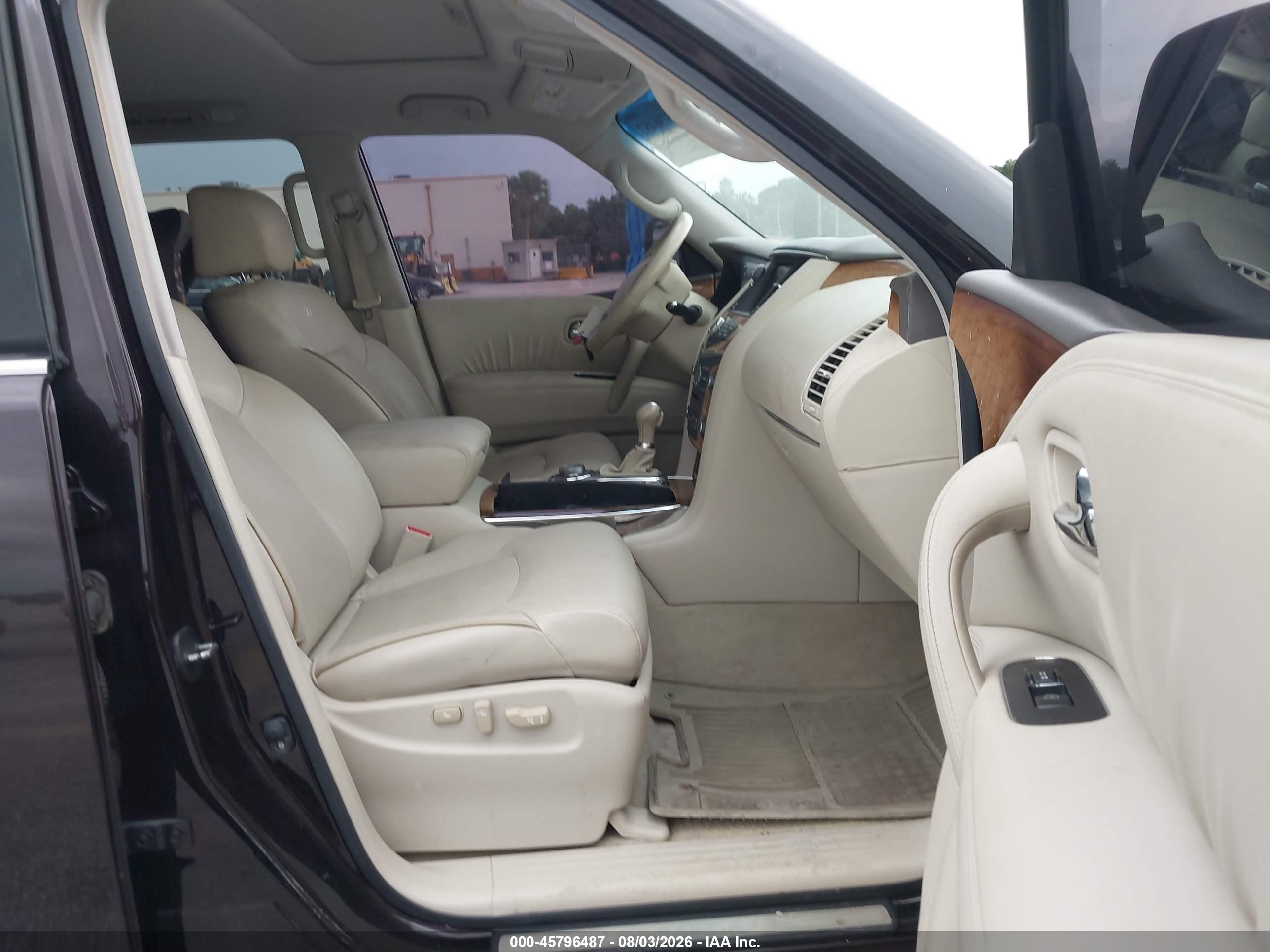 2011 Infiniti Qx56 Brown vin: JN8AZ2NE4B9004744
