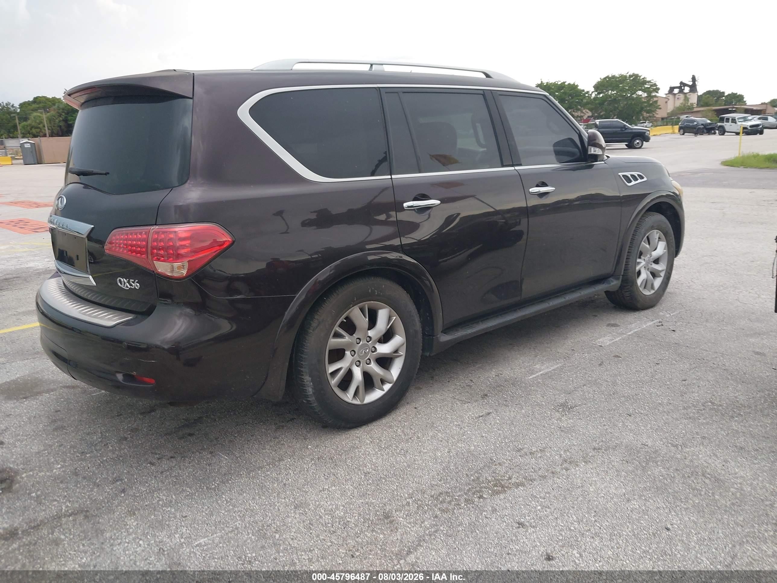 2011 Infiniti Qx56 Brown vin: JN8AZ2NE4B9004744