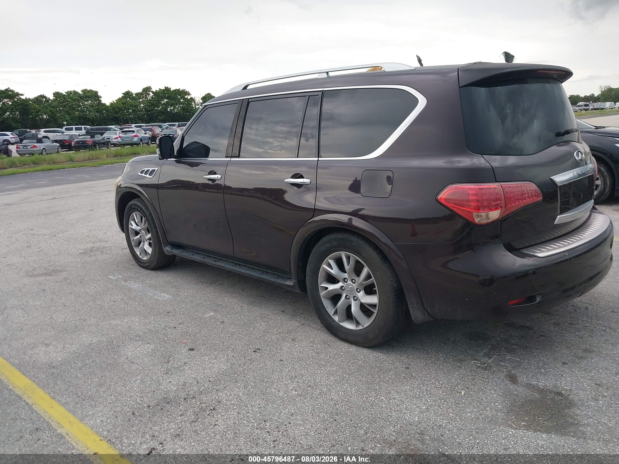 2011 Infiniti Qx56 Brown vin: JN8AZ2NE4B9004744