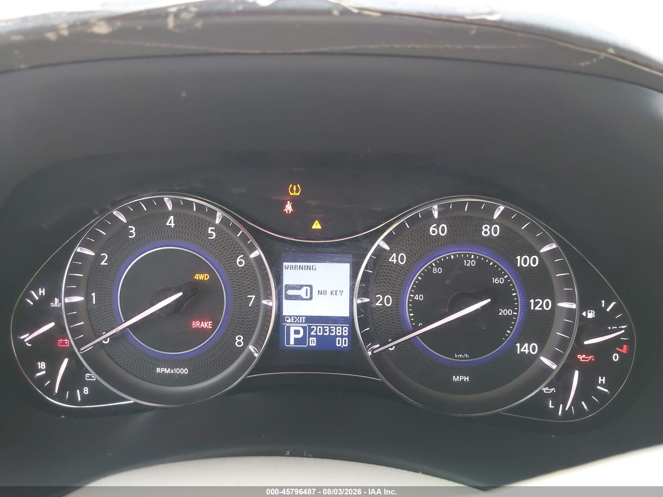 2011 Infiniti Qx56 Brown vin: JN8AZ2NE4B9004744