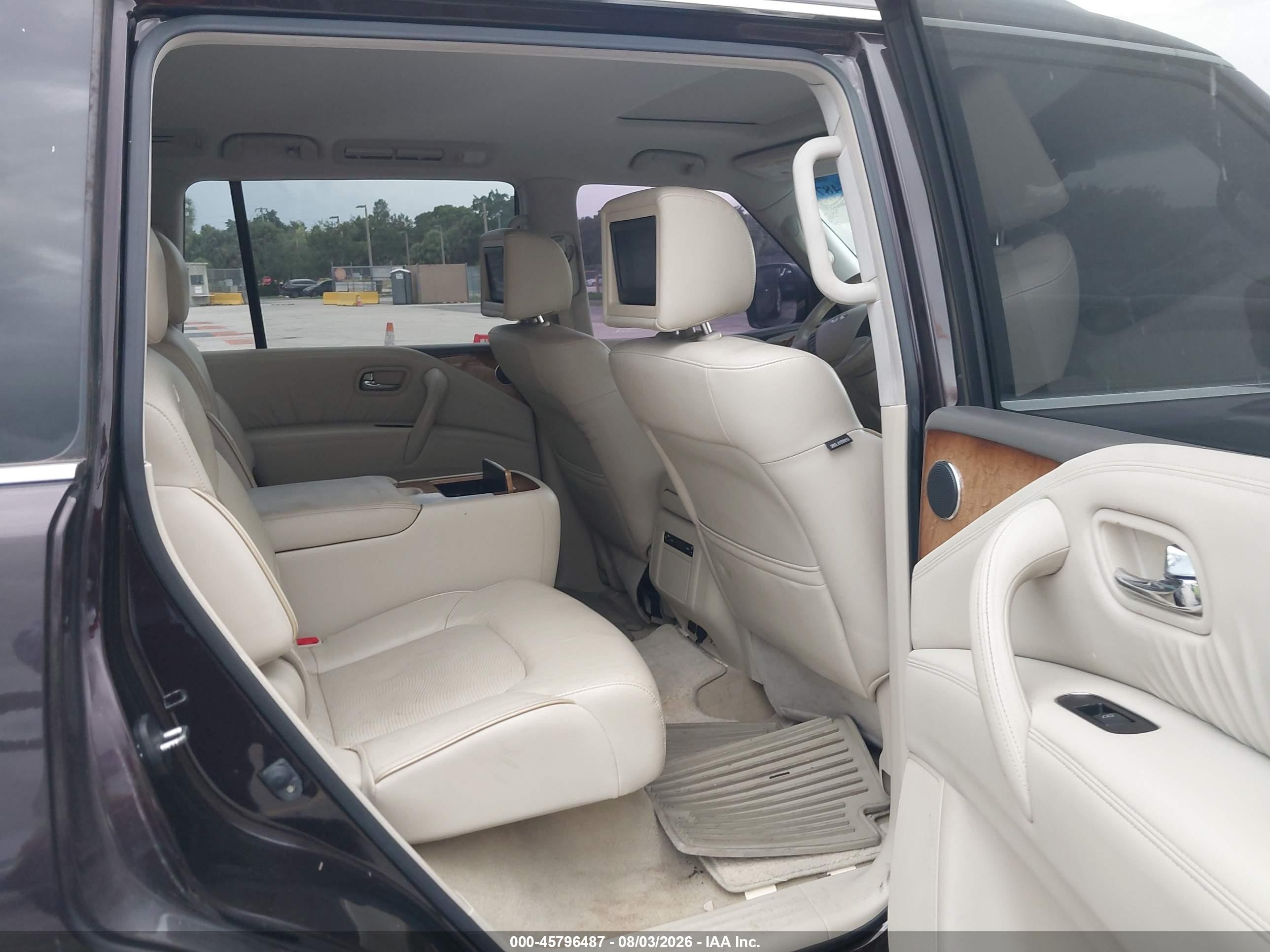 2011 Infiniti Qx56 Brown vin: JN8AZ2NE4B9004744